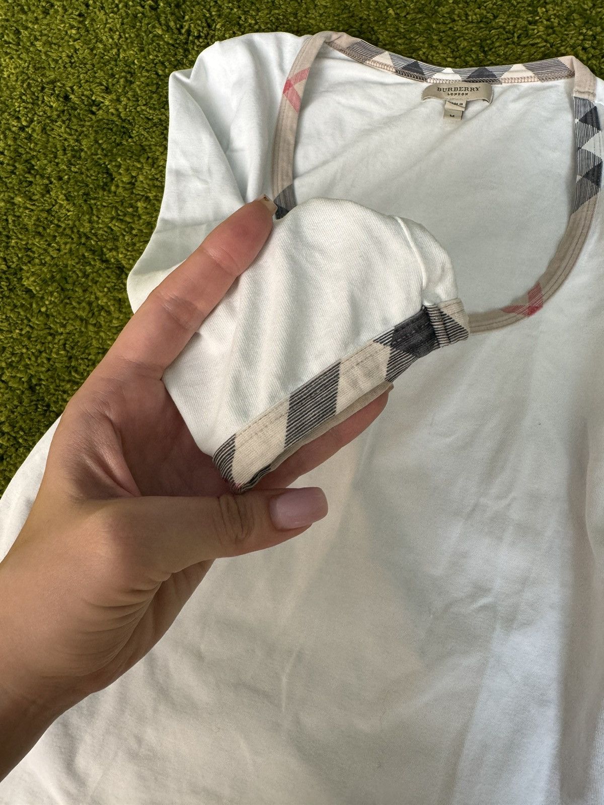 Burberry × Designer Burberry minimalist longsleeve shirt Size M / US 6-8 / IT 42-44 - 3 Thumbnail