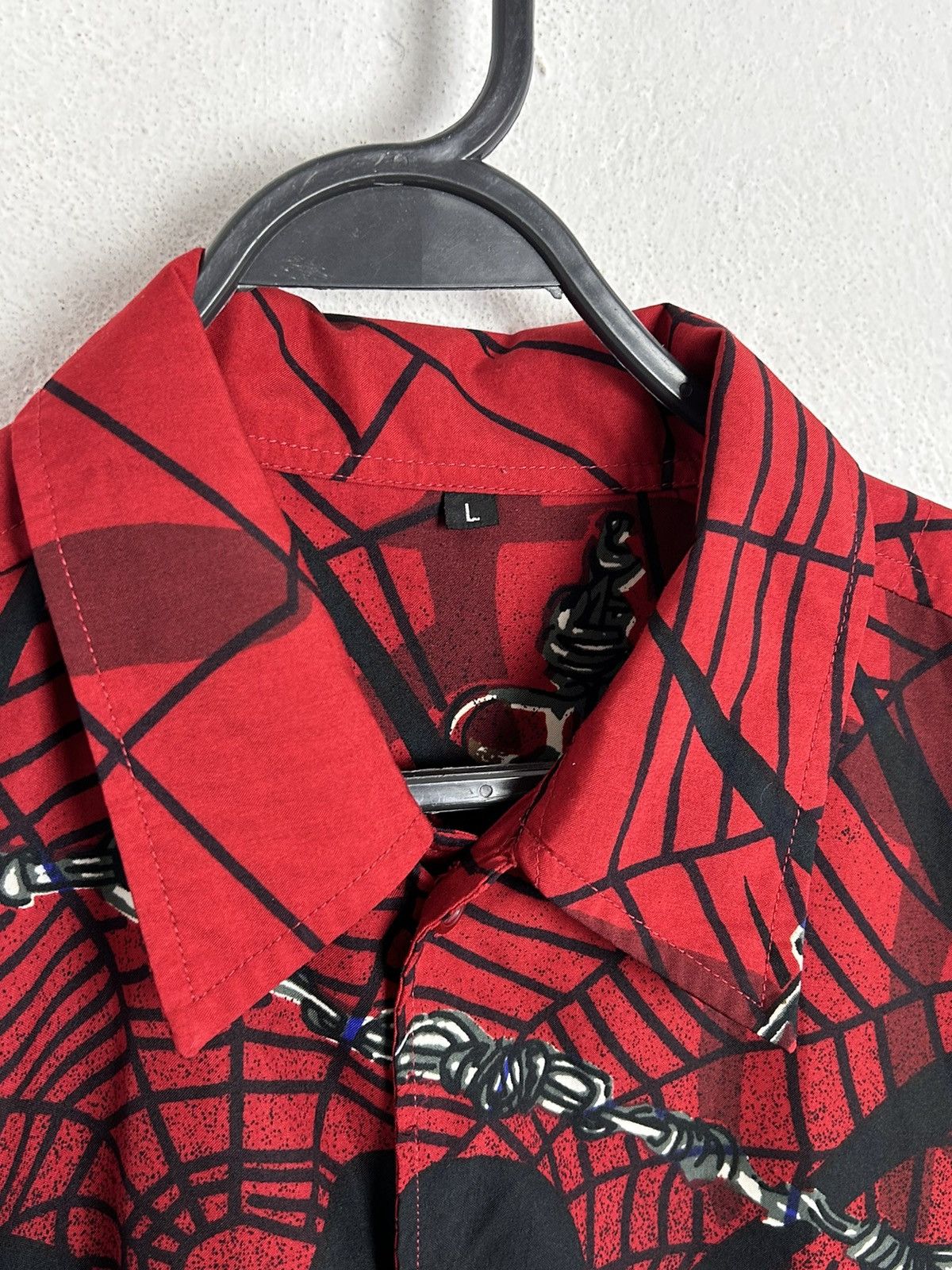 Marvel Comics 00s Vintage Spider-Man Marvel Allover Design AOP Shirt Size US L / EU 52-54 / 3 - 4 Thumbnail