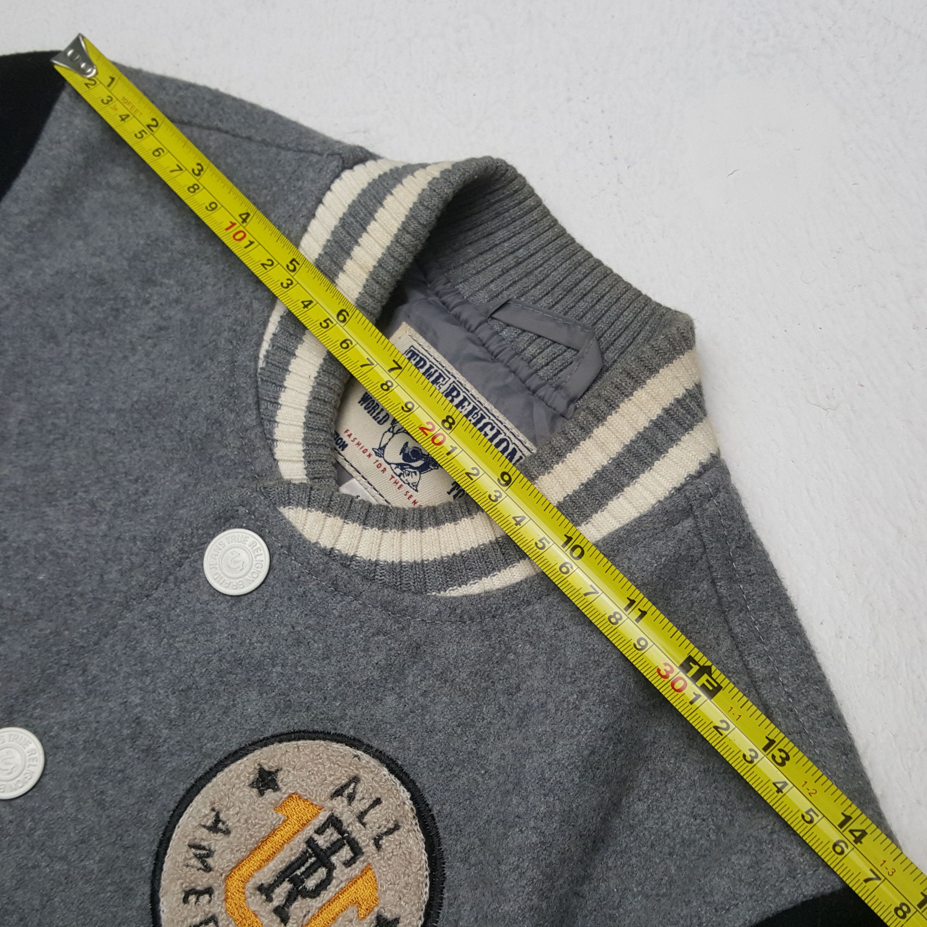 True Religion Vintage True Religion American Brand Varsity Jacket 34 Size US XS / EU 42 / 0 - 6 Thumbnail