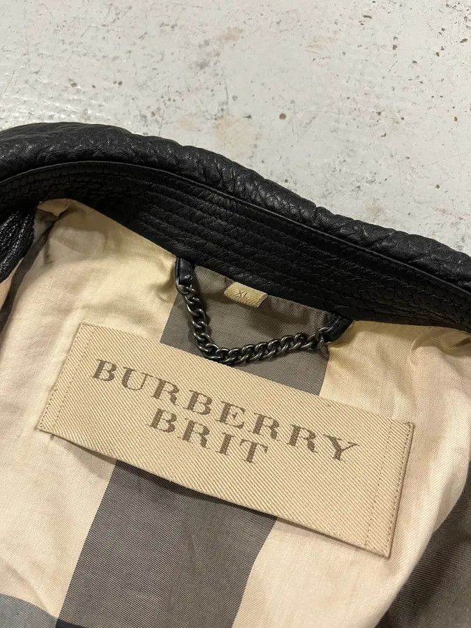 Burberry Burberry Black Cargo Pocket Black Premium Leather Jacket Size US M / EU 48-50 / 2 - 9 Thumbnail