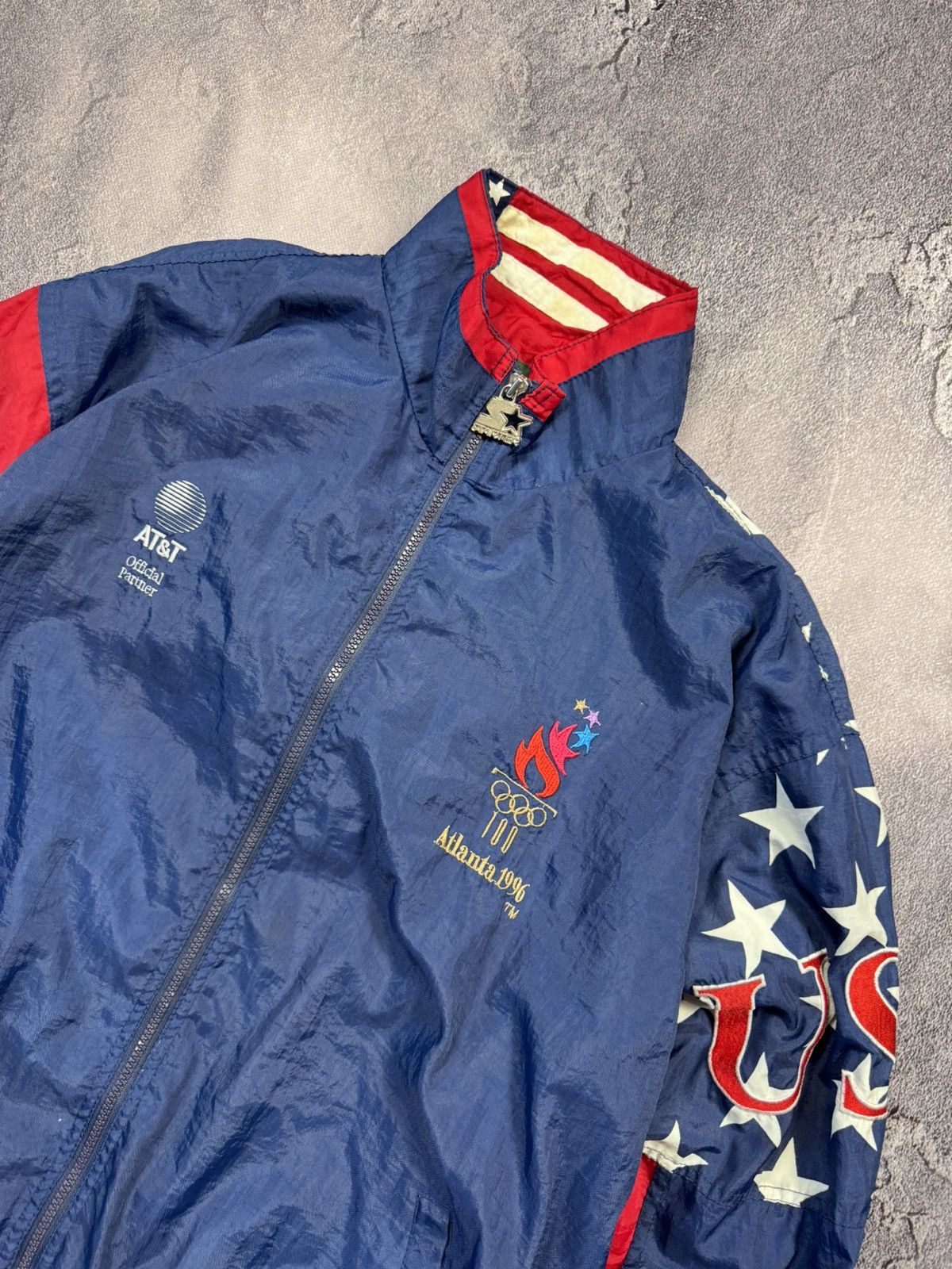 Starter Vintage Starter 1996 Atlanta Olympic Games Windbreaker Size US L / EU 52-54 / 3 - 2 Thumbnail