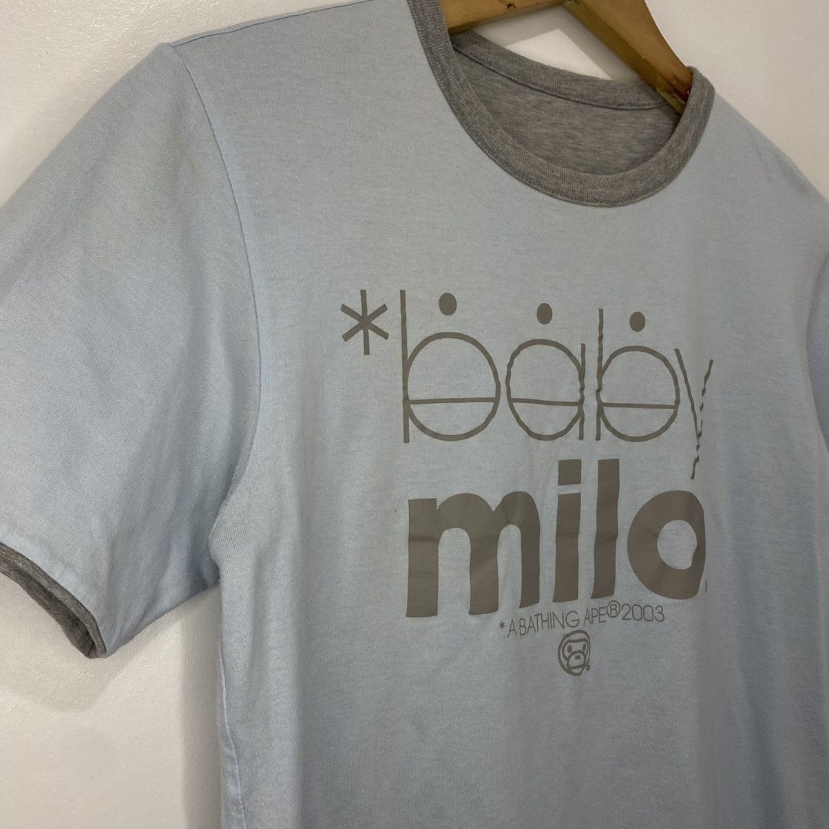 Bape 2003 Bape Baby Milo Reversible Tee Size US S / EU 44-46 / 1 - 7 Thumbnail