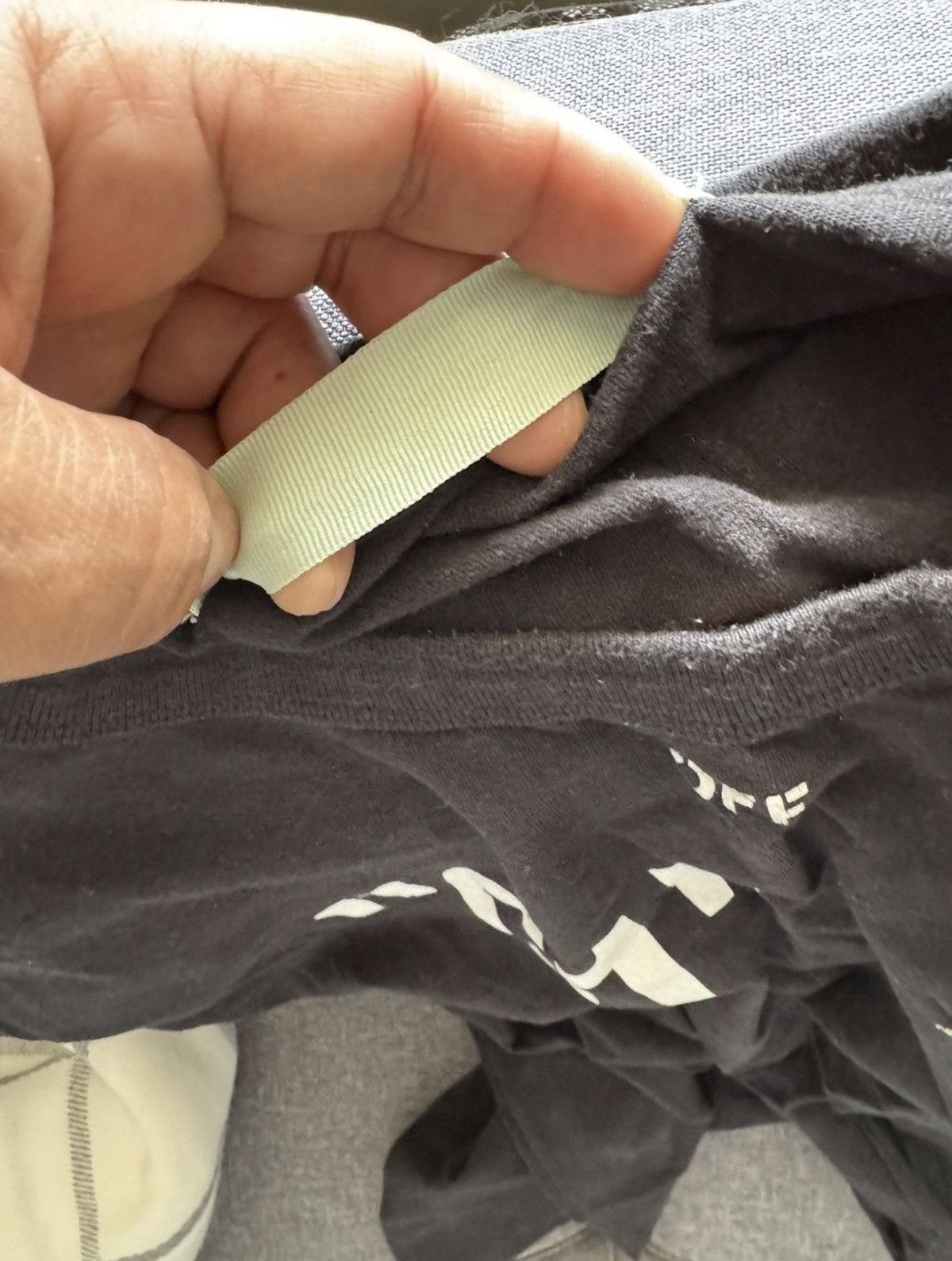 Off-White Off-White “01” Diagonals Tee Black L (Virgil Era) Size US L / EU 52-54 / 3 - 5 Thumbnail