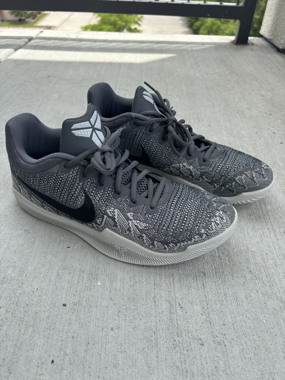 Nike Nike Mamba Rage Kobe Dark Grey Size US 8 / EU 41 - 3 Thumbnail