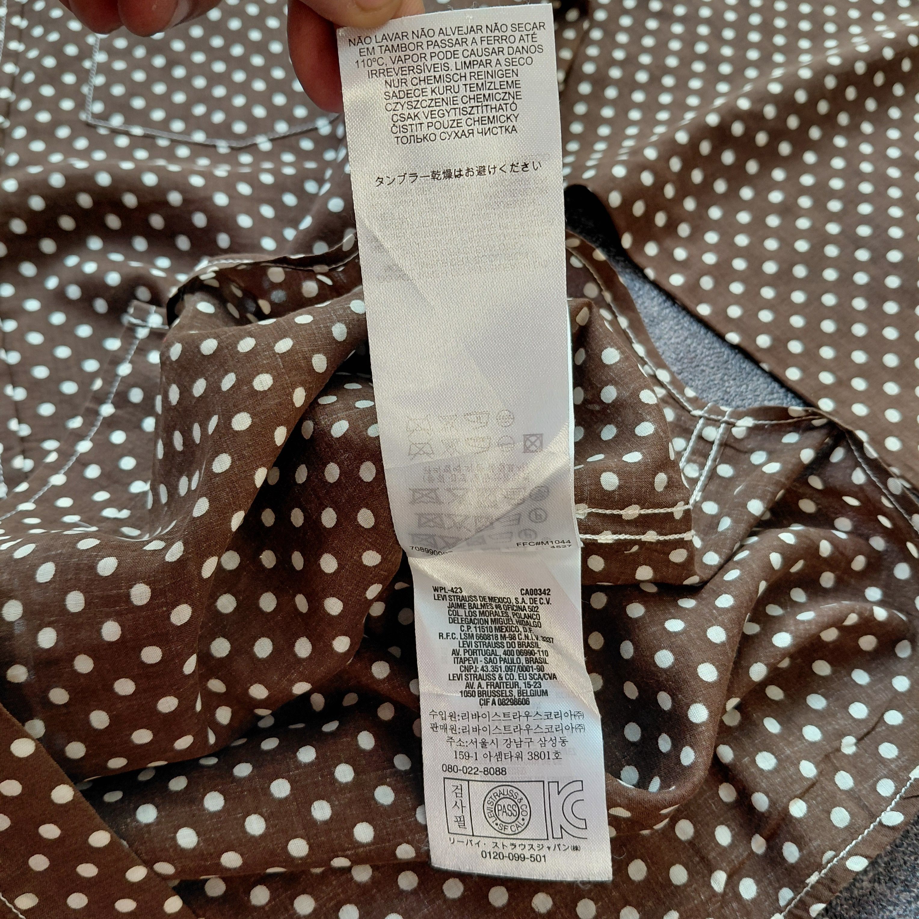 Levi's × Supreme Levis x Supreme Polkadot Shirt Size US M / EU 48-50 / 2 - 9 Thumbnail