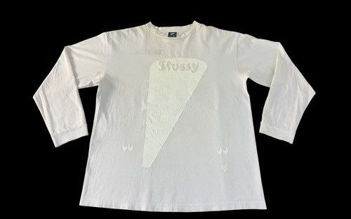 Stussy Hype Stussy Big Graphic Screen Logo Longsleeve Tee Size US XL / EU 56 / 4 - 1 Thumbnail