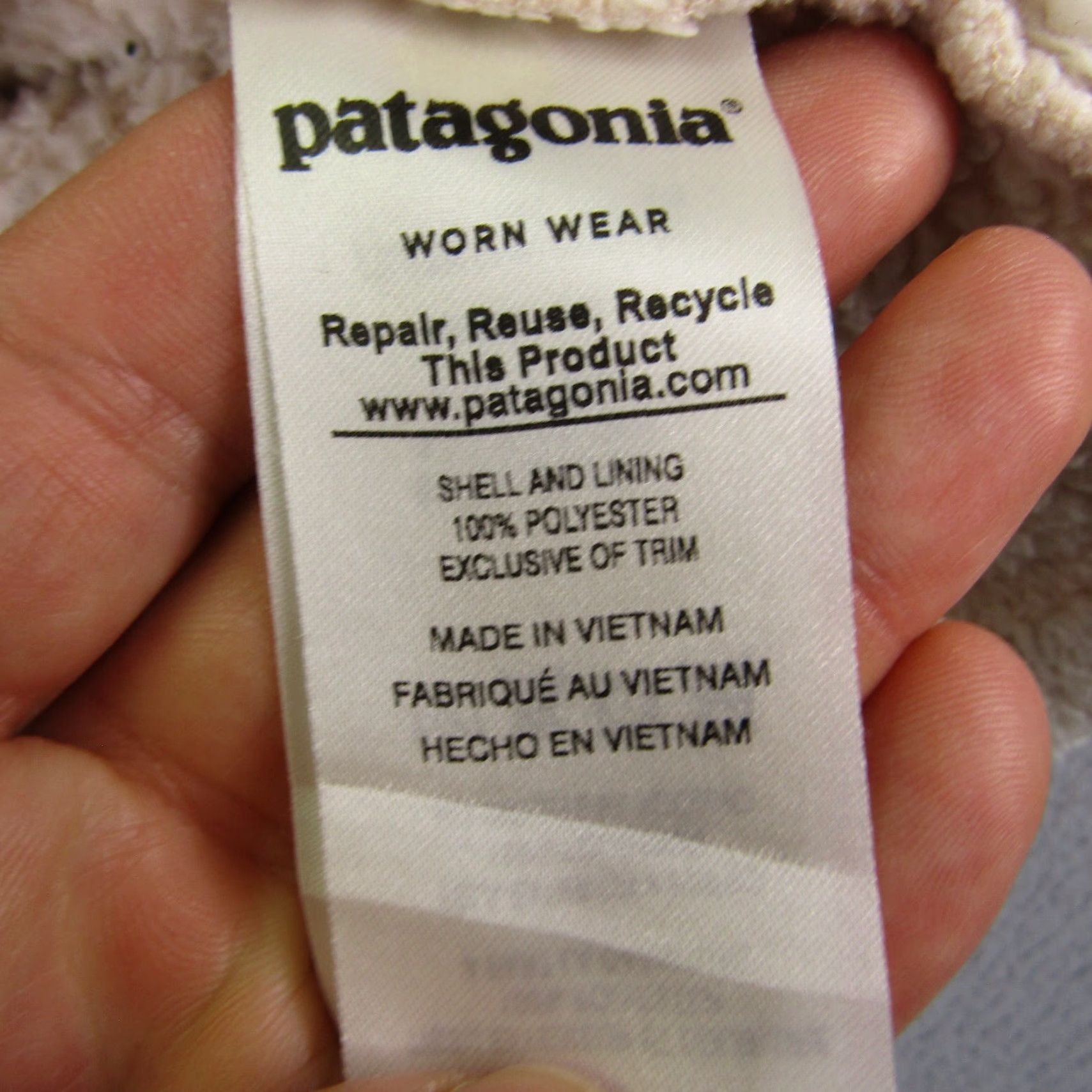 Patagonia Patagonia Los Gatos Fleece Jacket Womens M Tan Beige 1/4 Zip Zip Pullover Long Sleeve Casual Outdoor Size M / US 6-8 / IT 42-44 - 4 Thumbnail