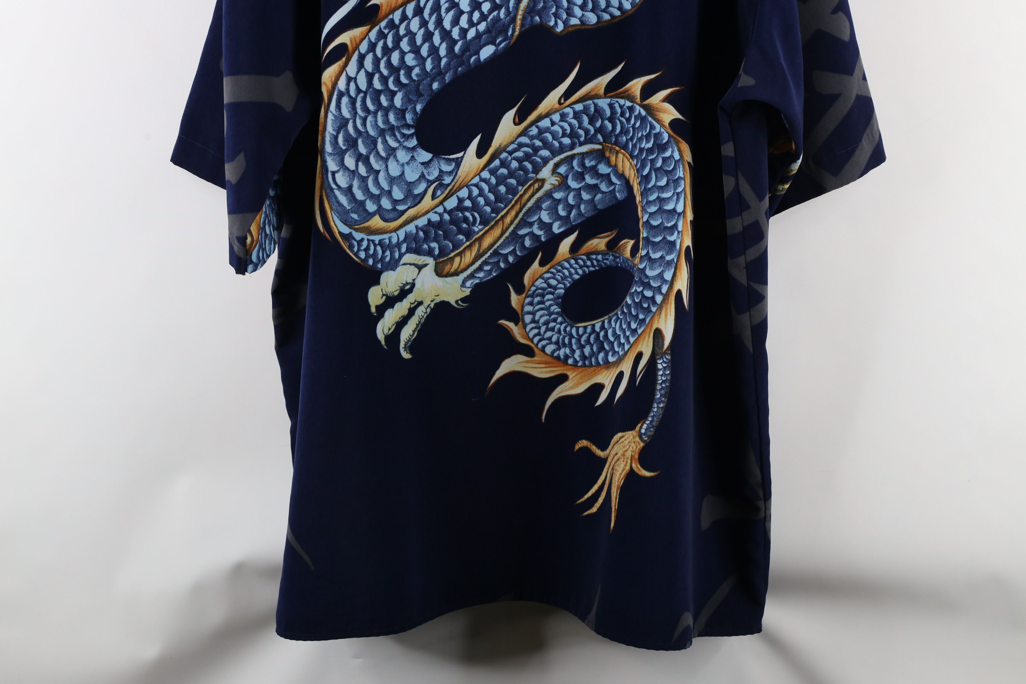Vintage Vintage 90s Streetwear Dragon Casino Bowling Button Shirt Size US XL / EU 56 / 4 - 13 Thumbnail