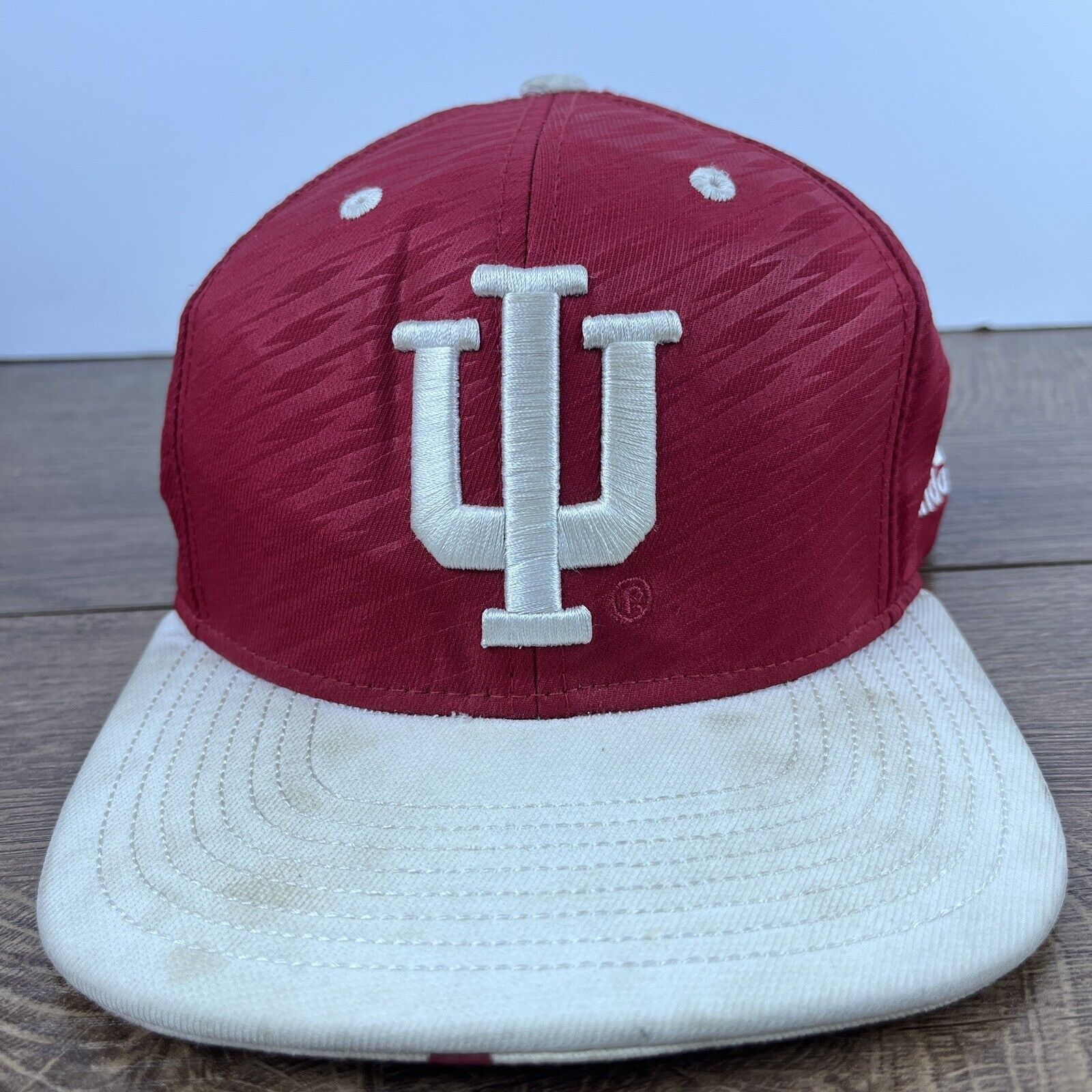 Adidas Indiana Hoosiers Adidas Hat Snapback Red Hat Adjustable Adul Size ONE SIZE - 1 Thumbnail