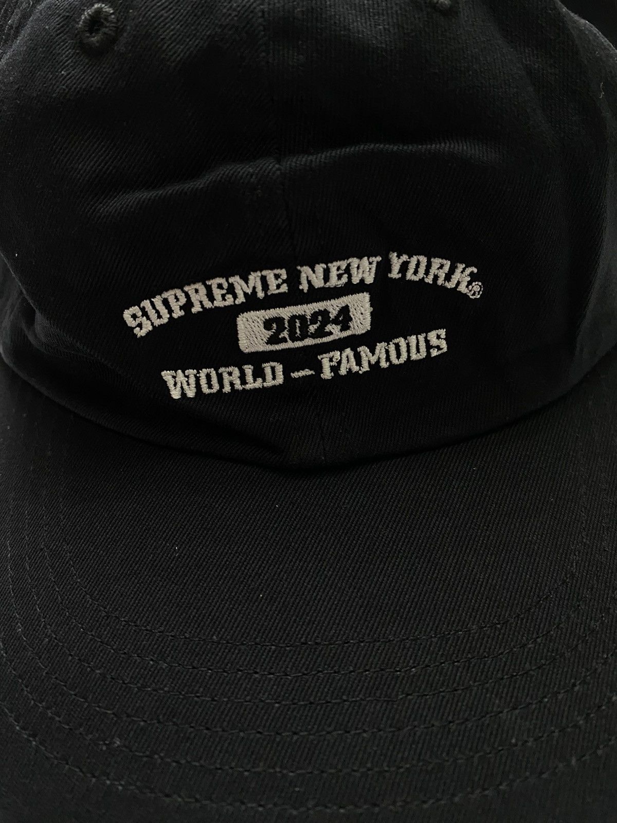 Supreme SUPREME 6 PANEL HAT. Size ONE SIZE - 8 Thumbnail