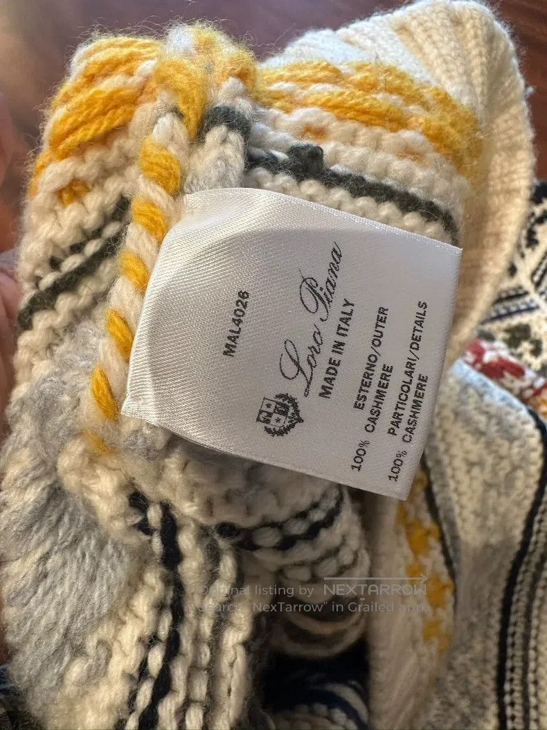 Loro Piana Loro Piana Colorful Cashmere Sweater, Christmas Limited Ed Size XS / US 0-2 / IT 36-38 - 7 Thumbnail