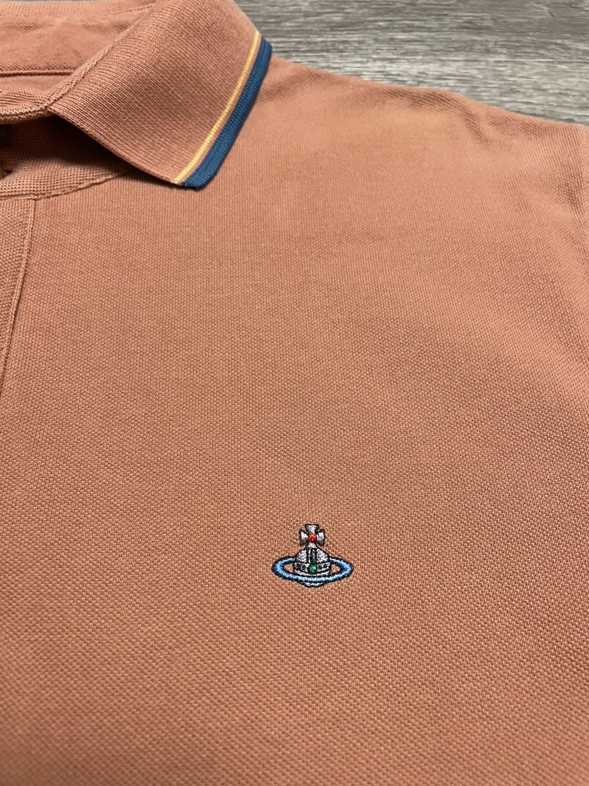 Vivienne Westwood Vivienne Westwood Orb Logo Polo Shirt Size US L / EU 52-54 / 3 - 6 Thumbnail