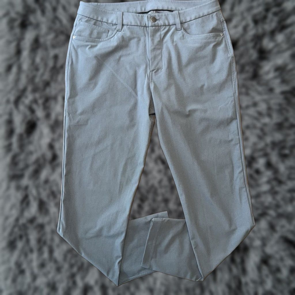 Lululemon Lululemon Men’s Blue Pants 32x30 Size Stretch Zip Pocket Size US 32 / EU 48 - 1 Thumbnail