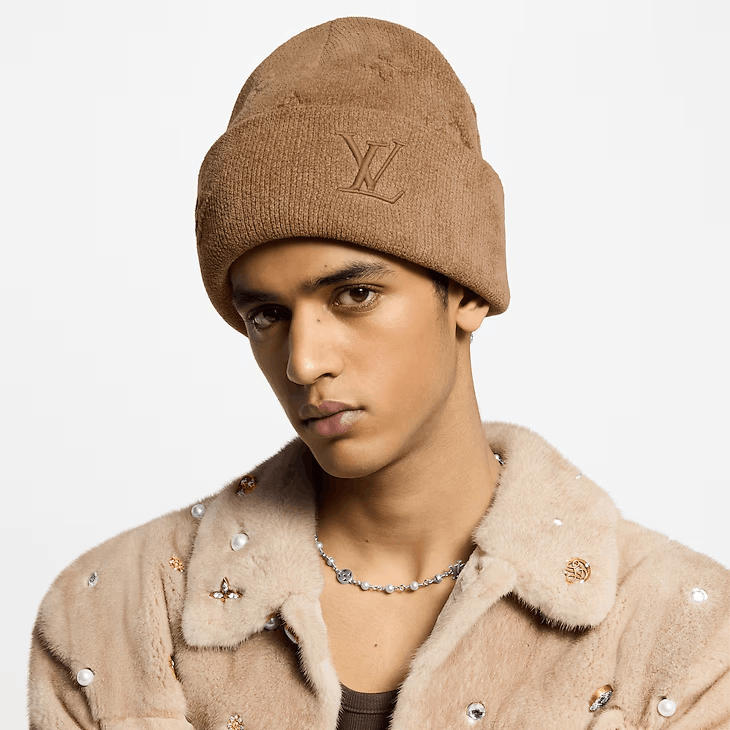 Louis Vuitton LV Crush Monogram Beanie Size ONE SIZE - 4 Thumbnail