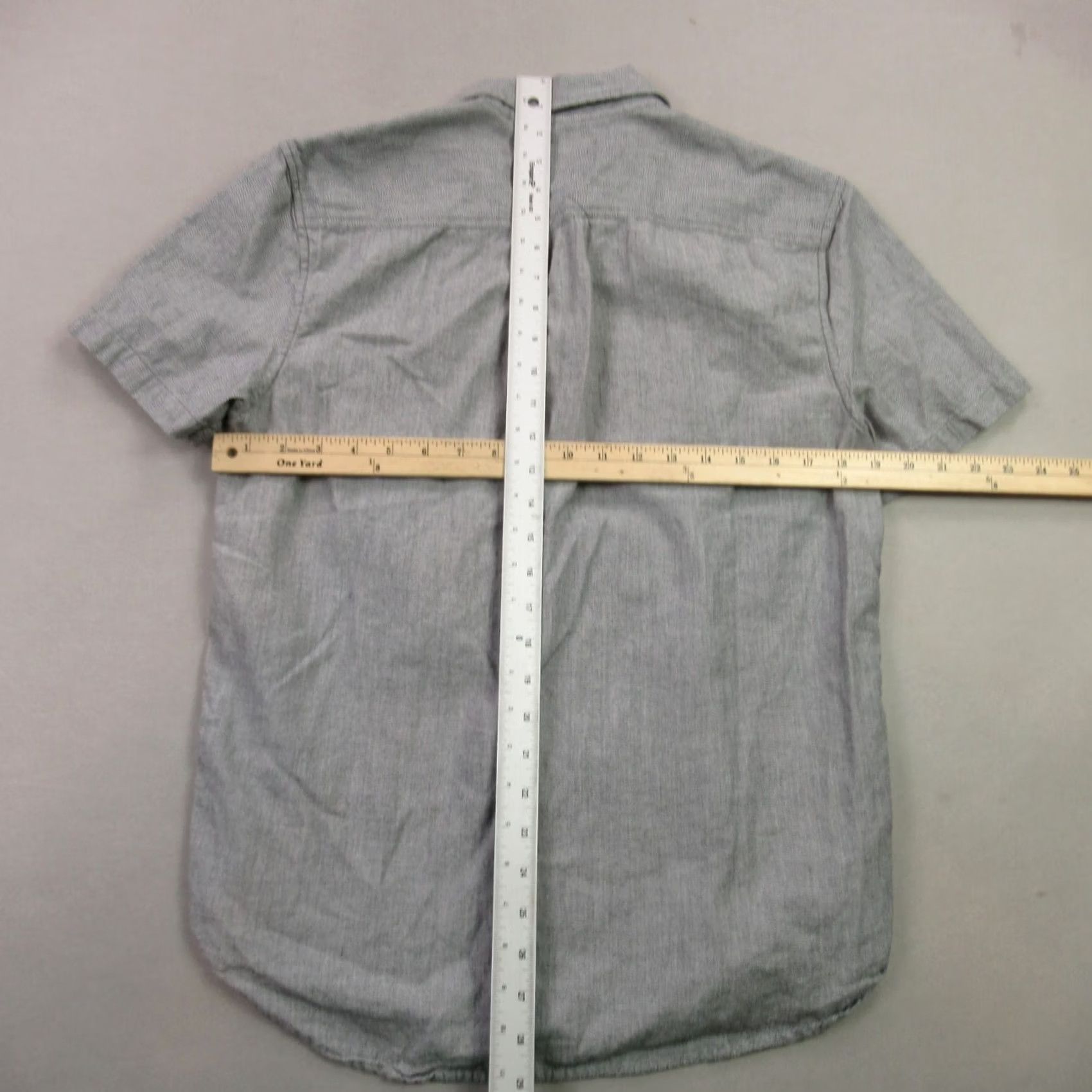 Lucky Brand Lucky Brand Shirt Mens Medium Short Sleeve Button Front Pocket Outdoors Gray Size US M / EU 48-50 / 2 - 5 Thumbnail