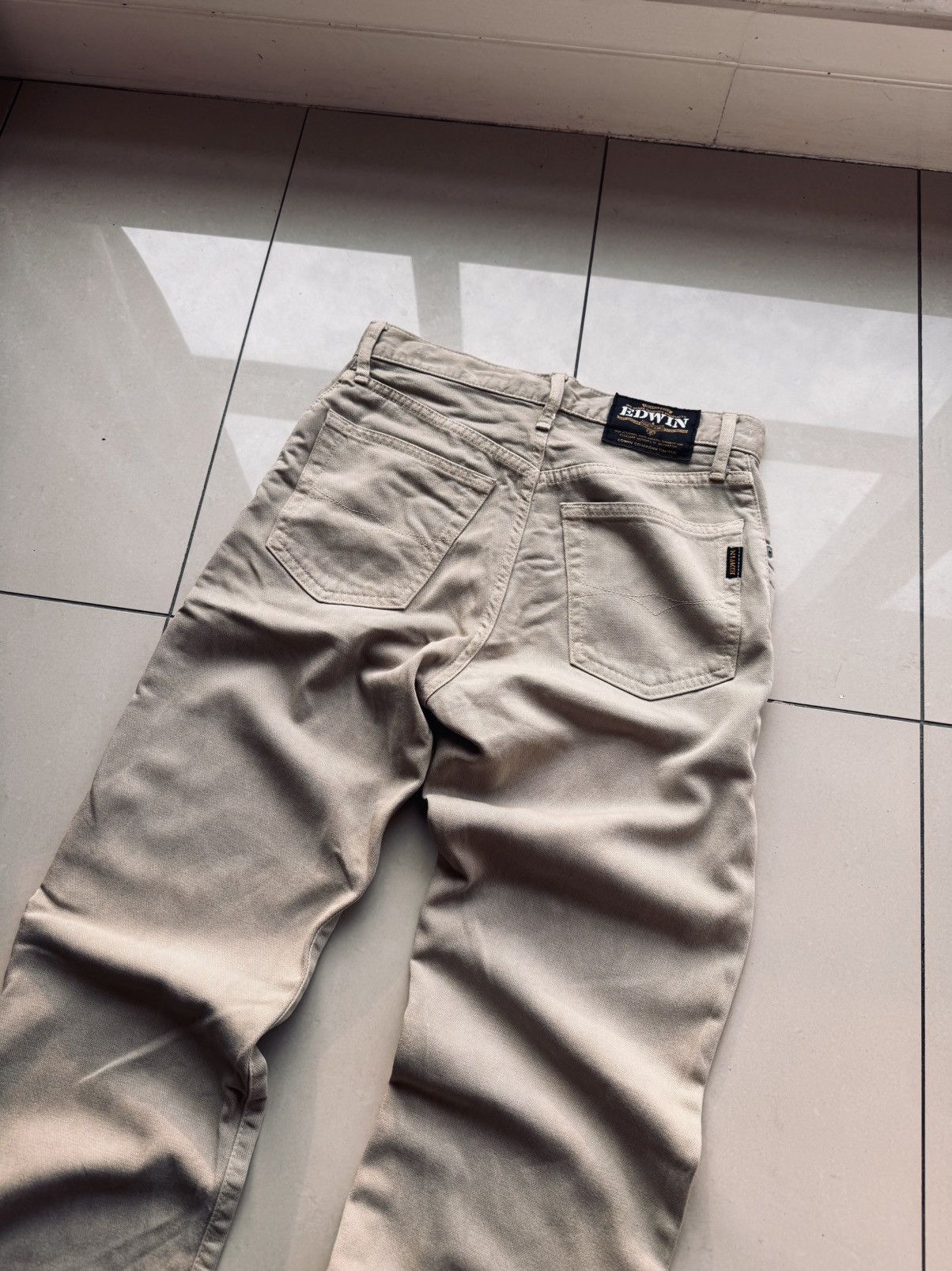 Edwin Vintage Beige Edwin Japanese Denim Pants Size US 30 / EU 46 - 6 Thumbnail