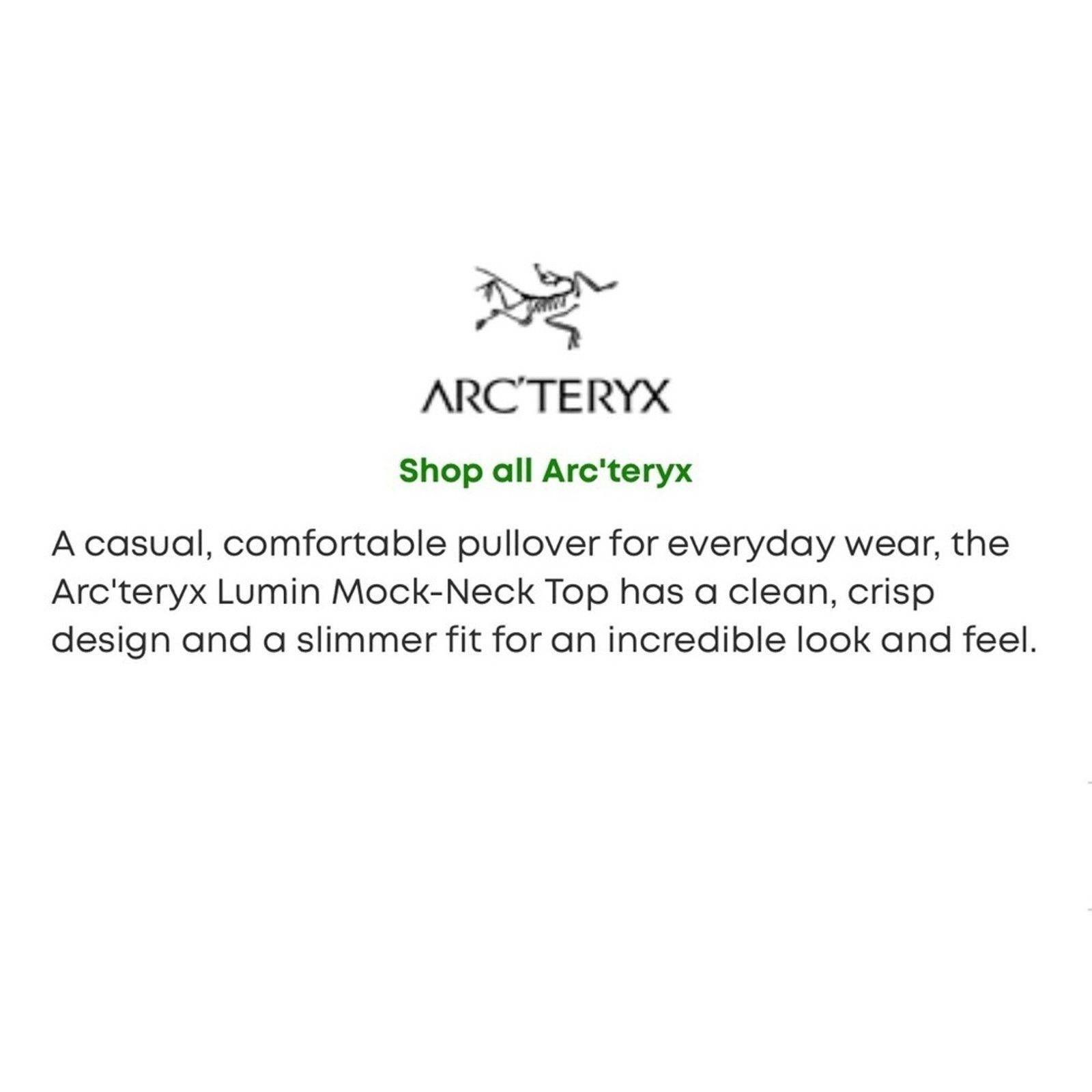 Arc'teryx Arc'teryx Lumin Mock Neck High Neck Turtle Neck Top Orange S Size S / US 4 / IT 40 - 11 Thumbnail
