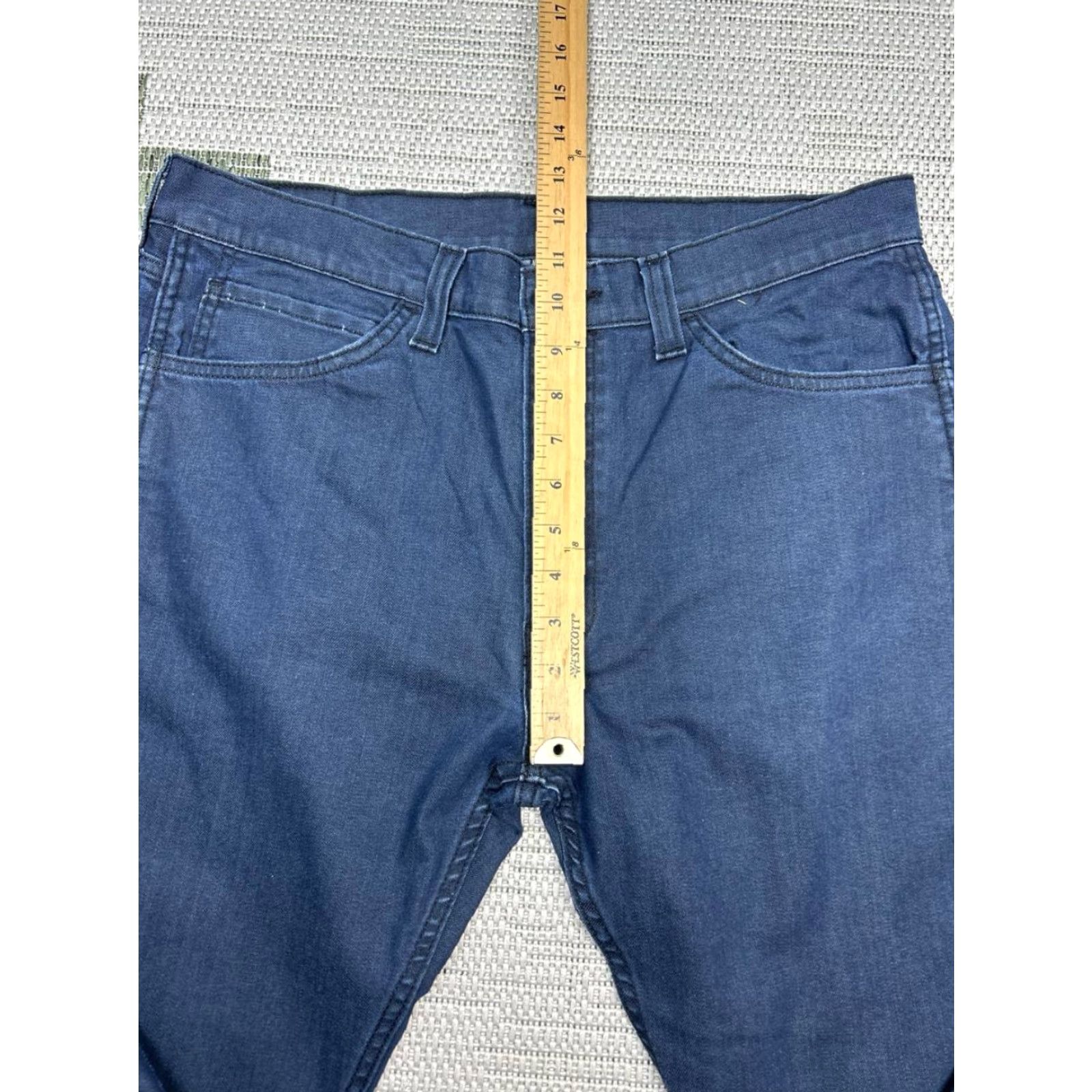 Levi's Levis 513 Jeans Mens 36 Blue Denim Indigo Wash Cotton Mid Rise 34x28 Regular Jeans Mens Blue Denim Indigo Wash 513 Levi's Size US 36 / EU 52 - 5 Thumbnail
