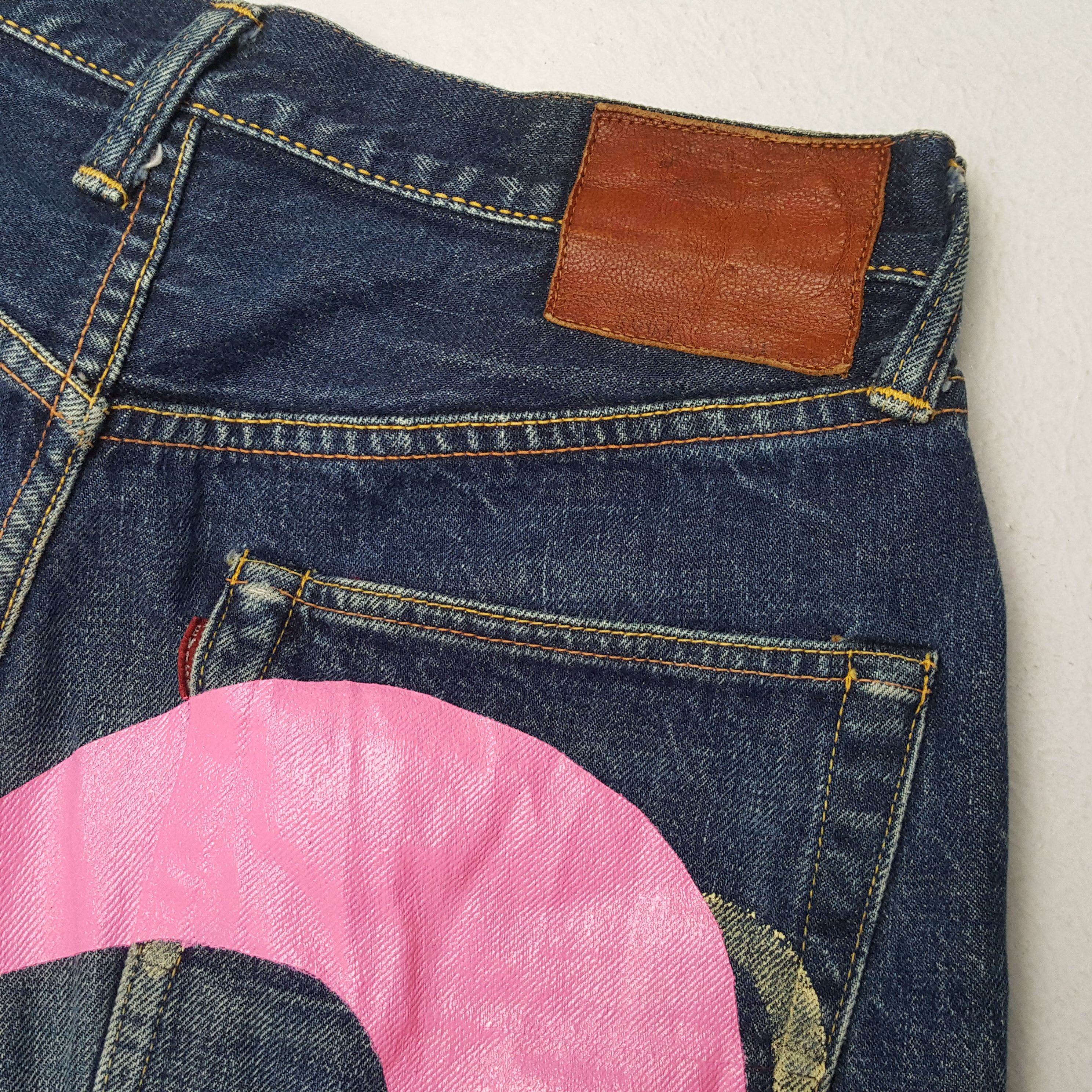 Evisu × Japanese Brand × Vintage Vintage EVISU Japanese Brand Daicock Custom Style Jeans Size US 27 - 15 Thumbnail