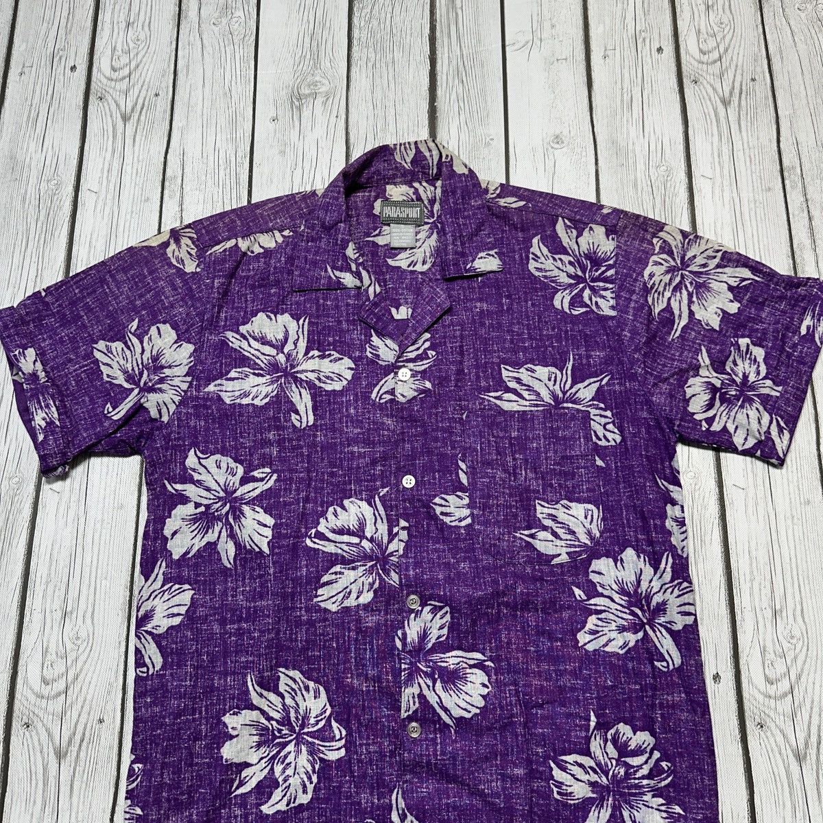 Vintage Vintage Parasport Hawaiian shirt Size US S / EU 44-46 / 1 - 3 Thumbnail
