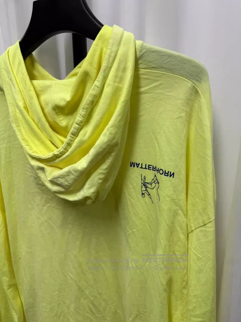 Vetements VETEMENTS Fluorescent Yellow Sweatshirt Size US M / EU 48-50 / 2 - 7 Thumbnail