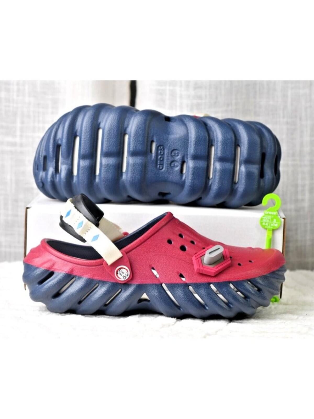 Crocs Crocs Demon Slayer Echo Clogs Unisex | 211413-90H Size US 8 / EU 41 - 6 Thumbnail