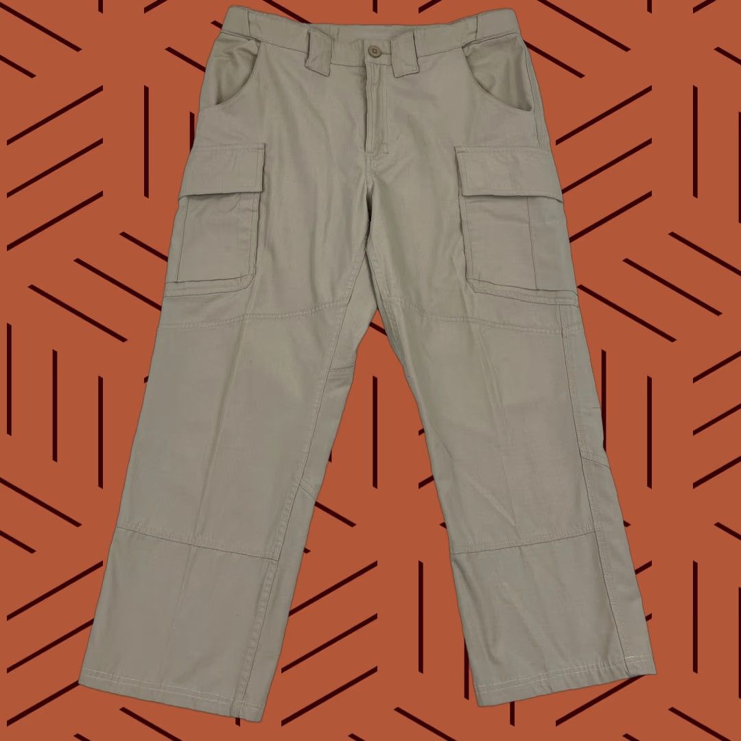 Under Armour Under Armour Tactical Cargo Pants Mens 36 x 27 Brown Ripstop Utility Cargo Pants Brown Under Armour 1230536 Size US 36 / EU 52 - 1 Thumbnail