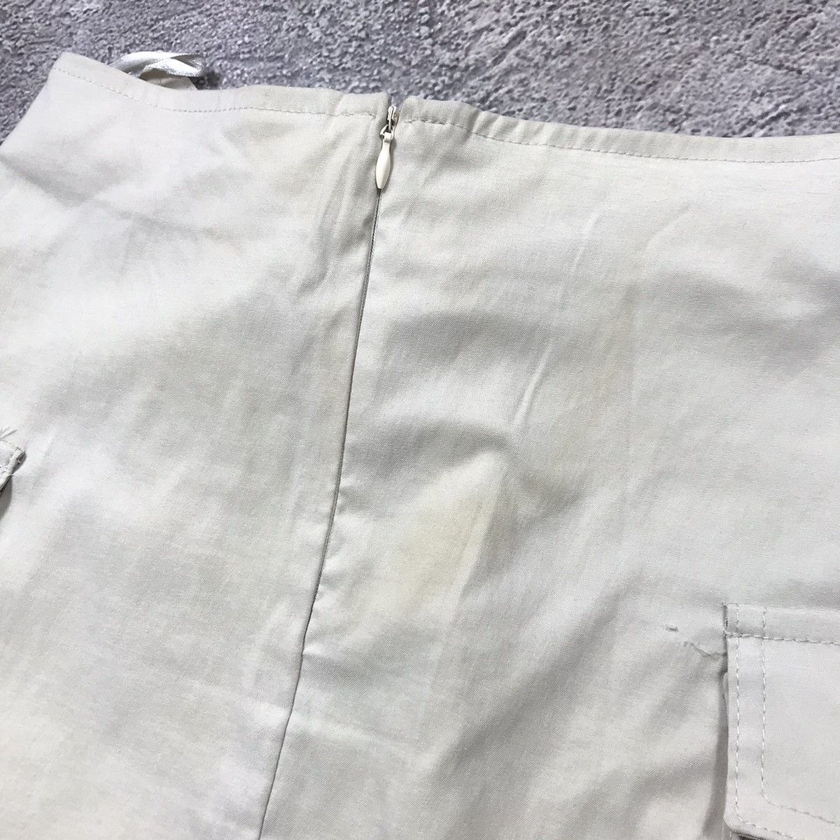 Vintage Vintage Y2K Ruched Midi Skirt Coquette Streetwear Tapered 25 Size 25" / US 0 / IT 36 - 7 Thumbnail