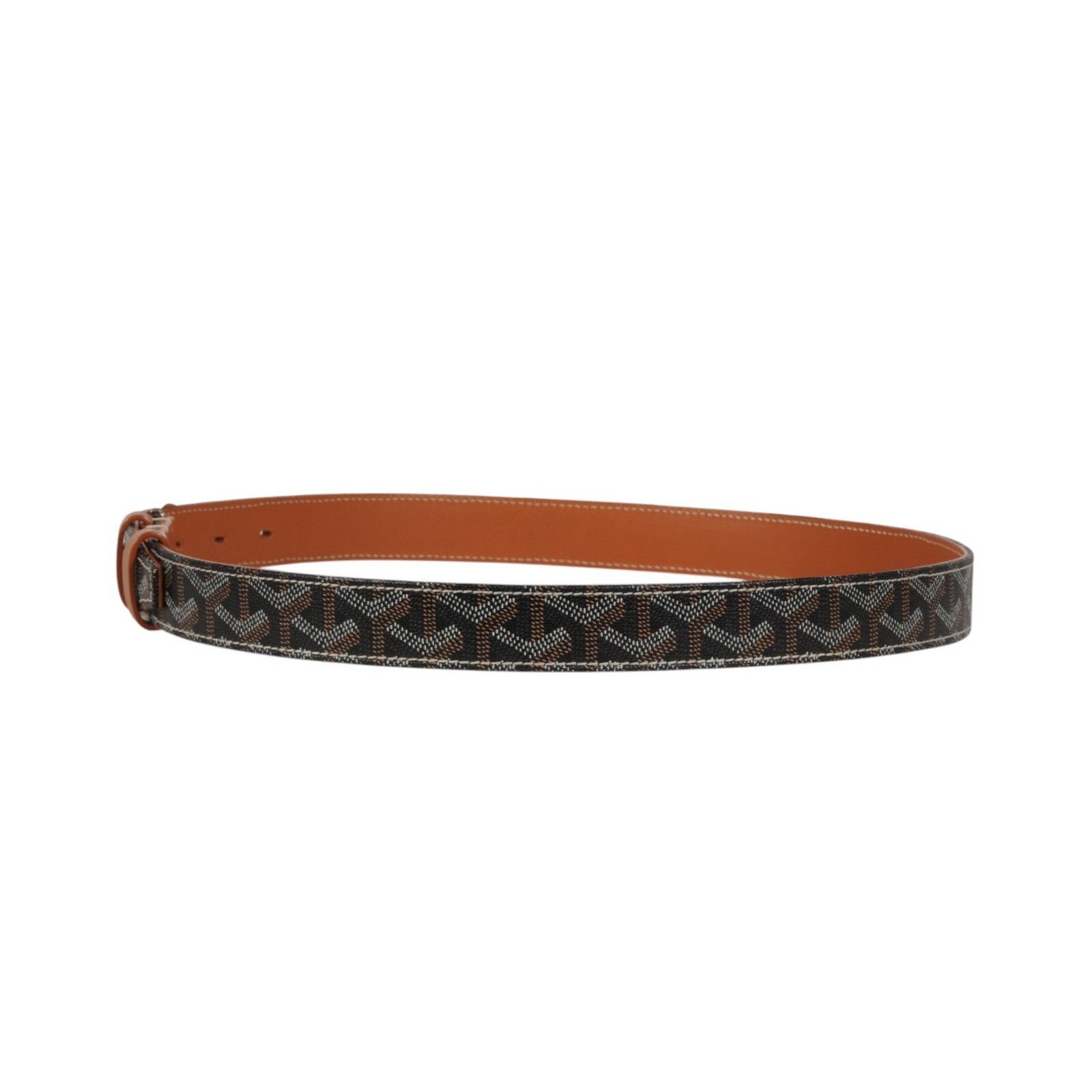 Fregate Belt 90 31 32 Black Brown Leather - 02533