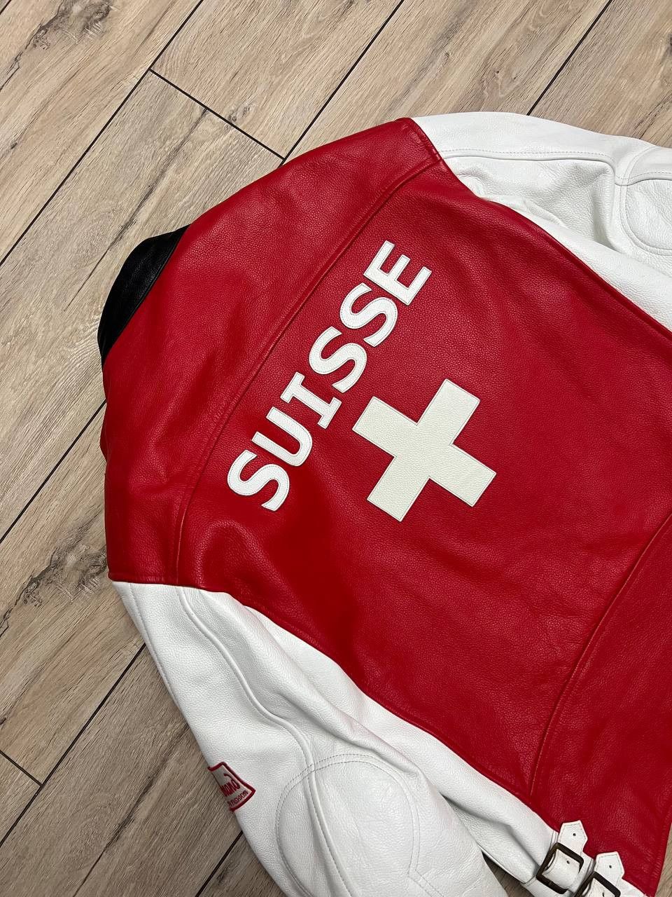 Other Motorcycle Bikers World Swiss Suisse Leather Jacket 2XL Size US XXL / EU 58 / 5 - 13 Thumbnail