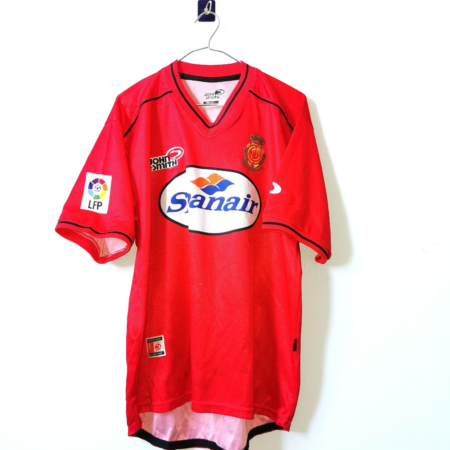 Other RCD REAL MALLORCA SPAIN 2000 2001 HOME SHIRT JERSEY Size US L / EU 52-54 / 3 - 1 Thumbnail