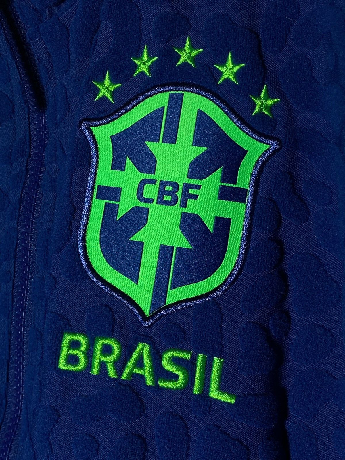 Nike BRAZIL NIKE LEOPARD FLEECE JACKET HYPE FUTURE STREET VIBES Size US L / EU 52-54 / 3 - 6 Thumbnail
