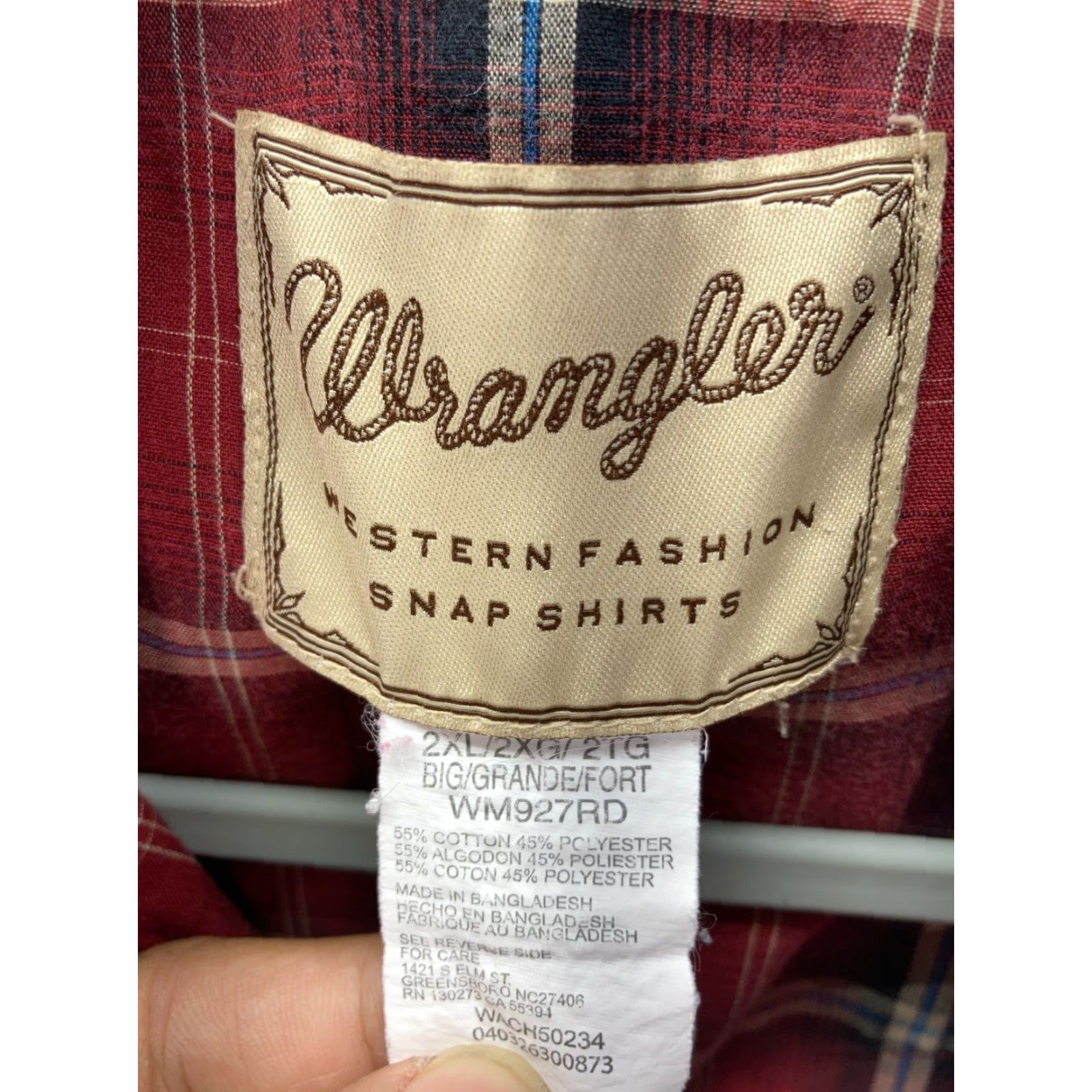 Wrangler VINTAGE none Size US XXL / EU 58 / 5 - 6 Thumbnail