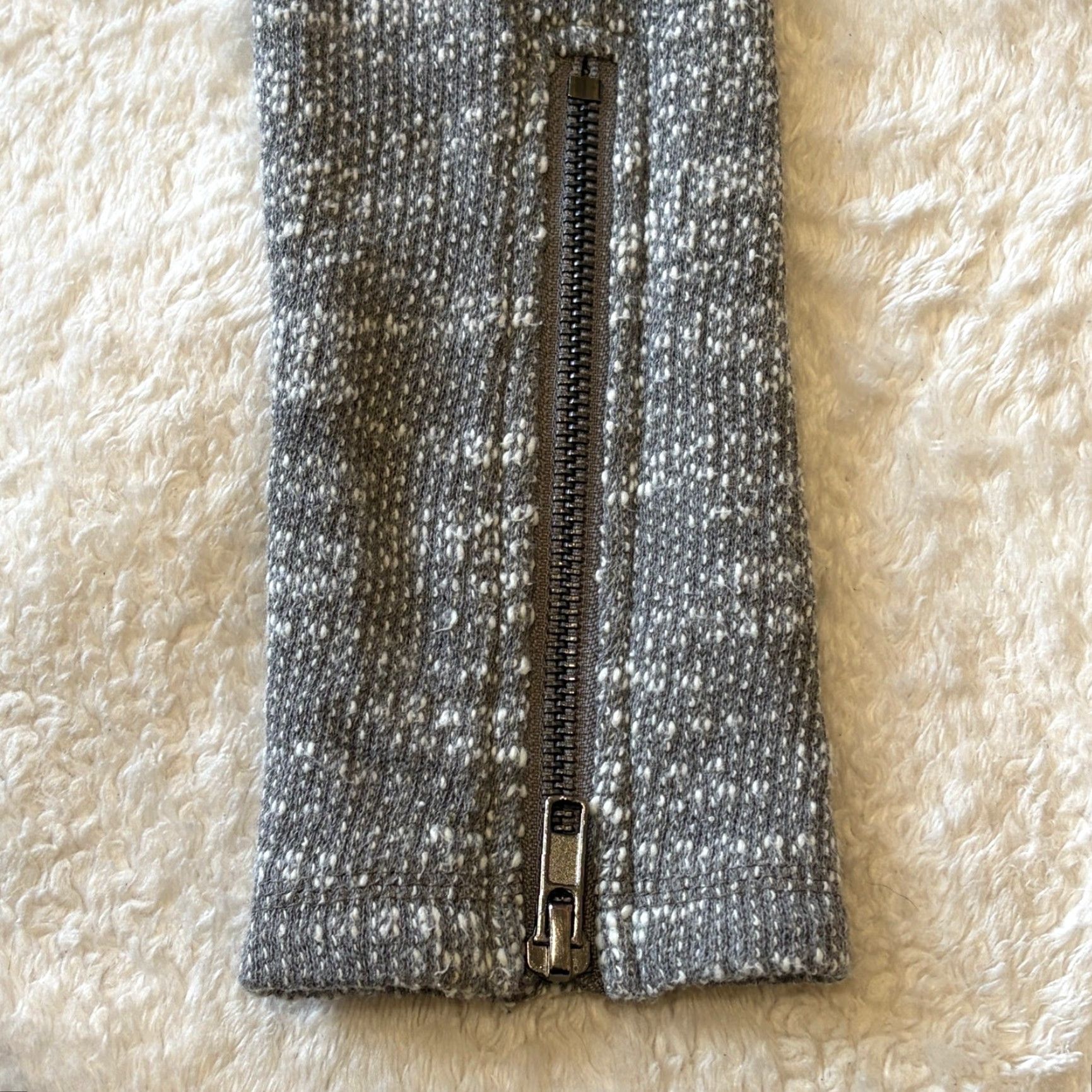 Free People Free People Cardigan Womens XS Gray Open Front Oversized Waterfall Knit Coat? Size XS / US 0-2 / IT 36-38 - 6 Thumbnail