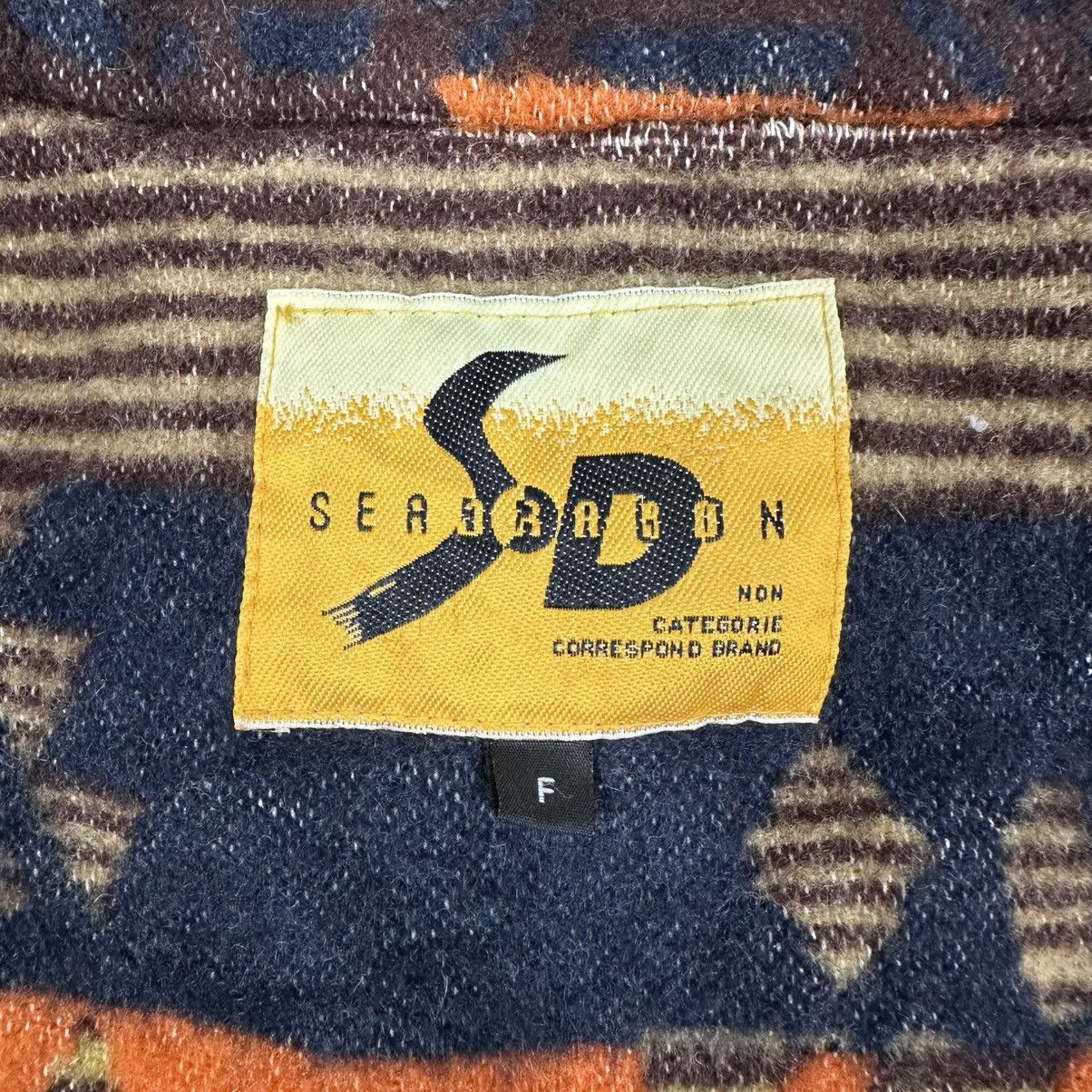 Native SEA DRAGON NAVAJO WOOL JACKET LIKE PENDLETON Size US L / EU 52-54 / 3 - 12 Thumbnail