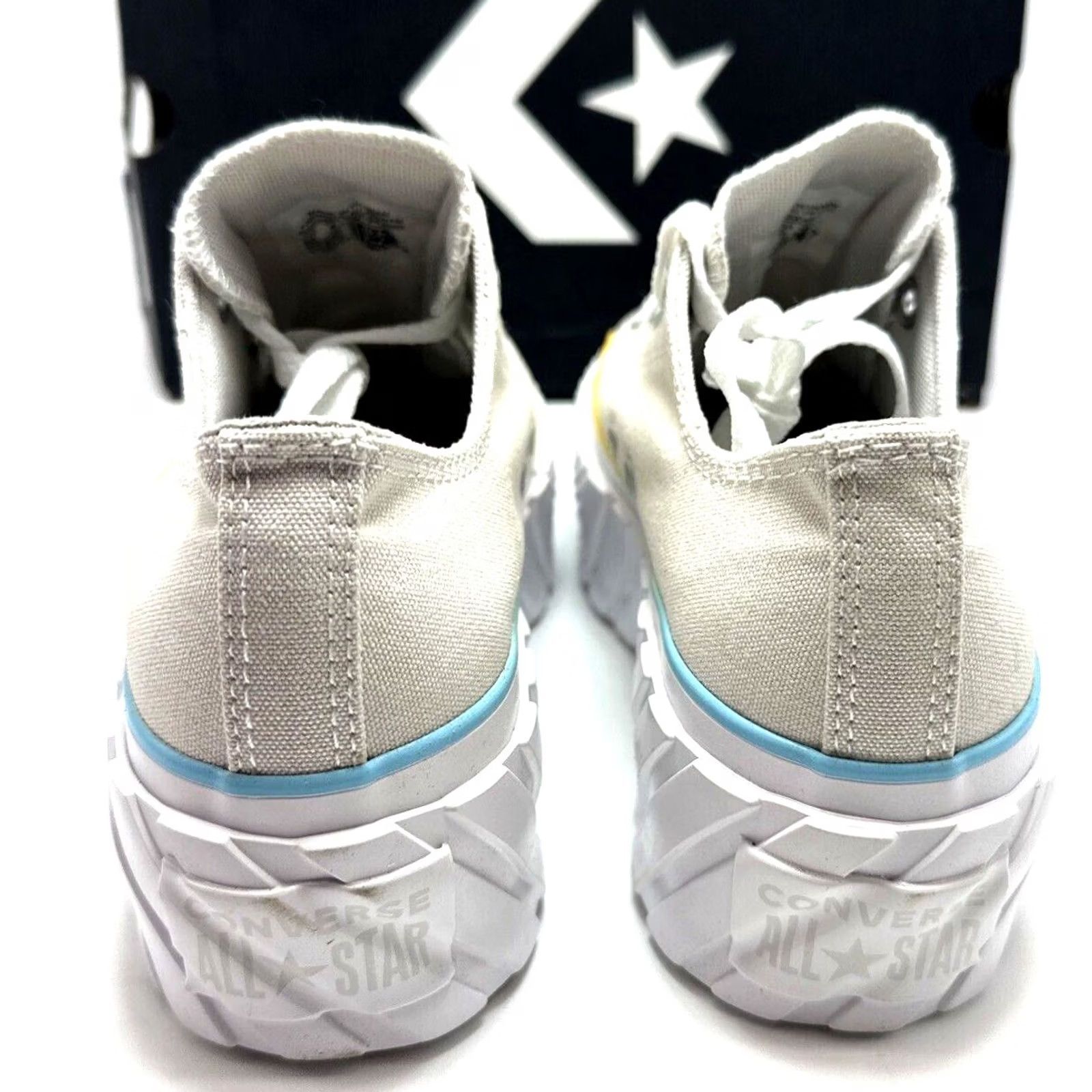 Converse Converse Chuck Taylor 2X Lift Platform Low Top White Sneakers Women Size 8 M Platform Logo Sneakers Women White 8 M Size M / US 6-8 / IT 42-44 - 4 Thumbnail