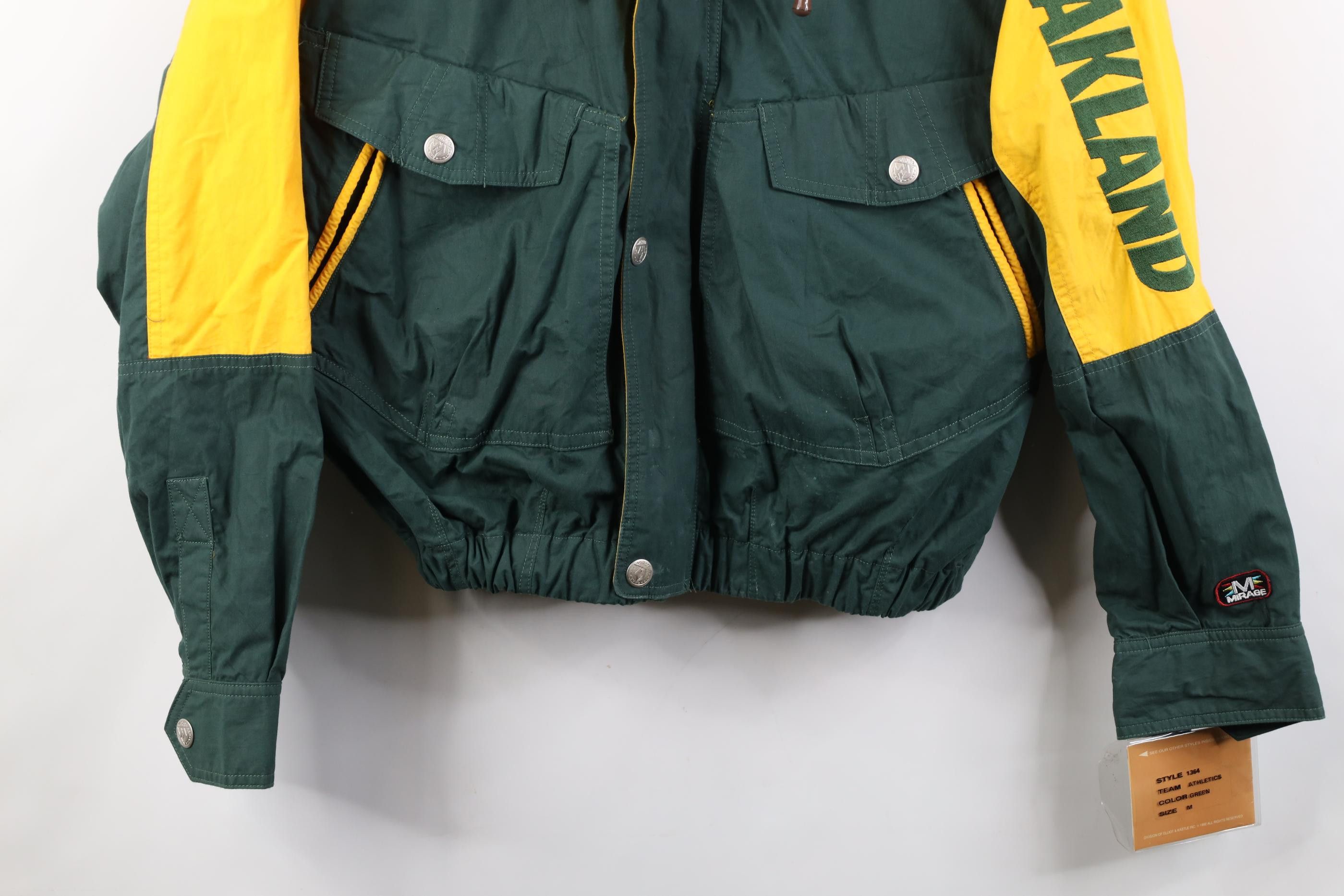 Vintage Deadstock Vintage 90s Athletics Baseball Bomber Jacket Size US M / EU 48-50 / 2 - 3 Thumbnail