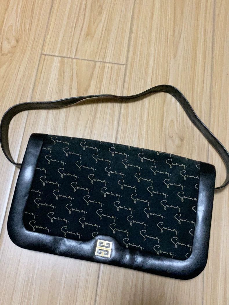 Givenchy Black Gold Signature Briefcase - dmc