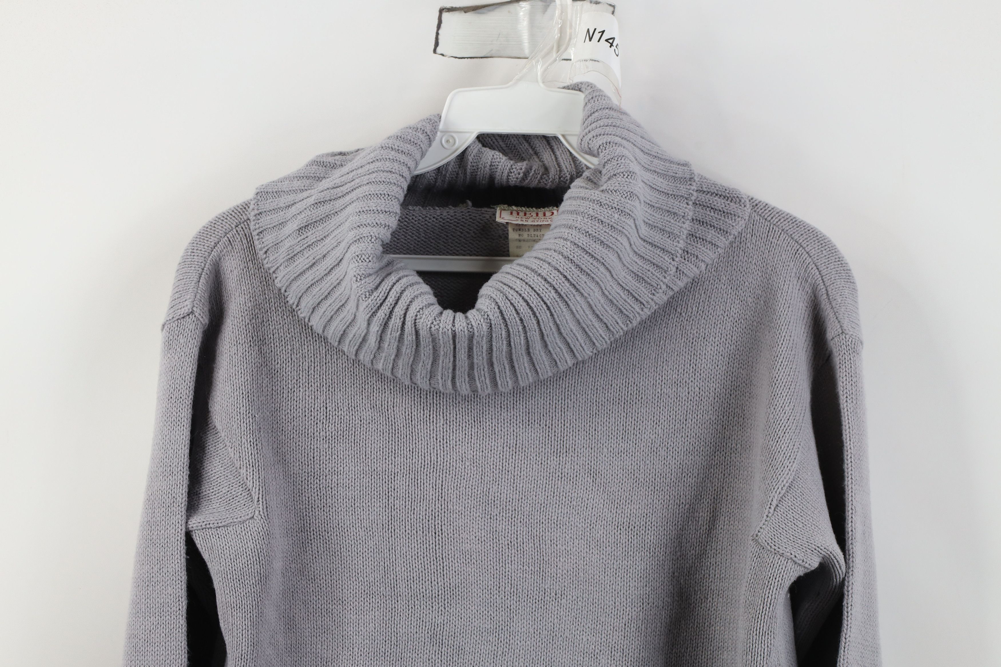 Vintage Vintage 90s Streetwear Babydoll Boxy Turtleneck Sweater USA Size M / US 6-8 / IT 42-44 - 2 Thumbnail