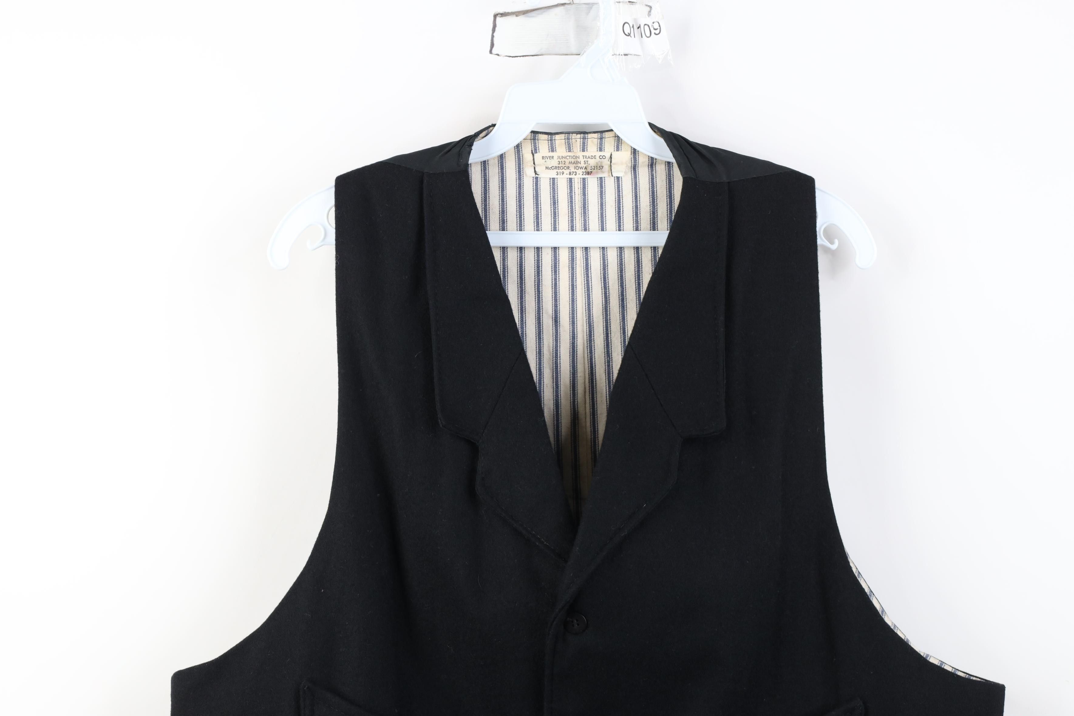 Vintage Vintage 90s Western Rockabilly Buckle Back Vest Jacket USA Size US XL / EU 56 / 4 - 2 Thumbnail