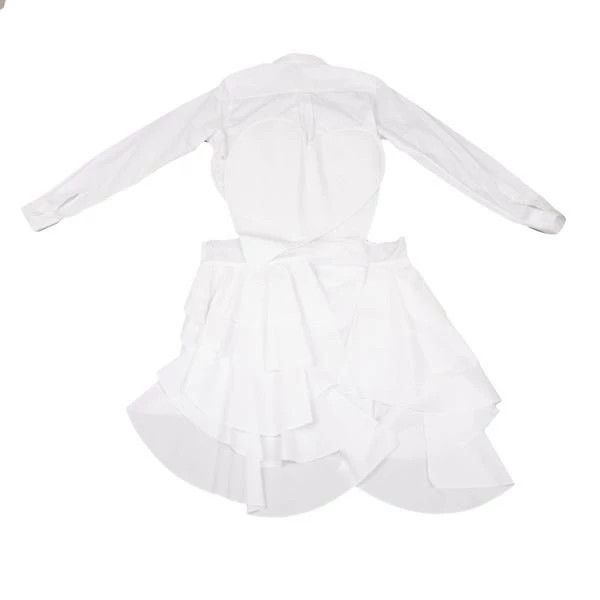 Comme des Garcons Comme Des Garcons Love-embellished long shirt Size S / US 4 / IT 40 - 6 Thumbnail