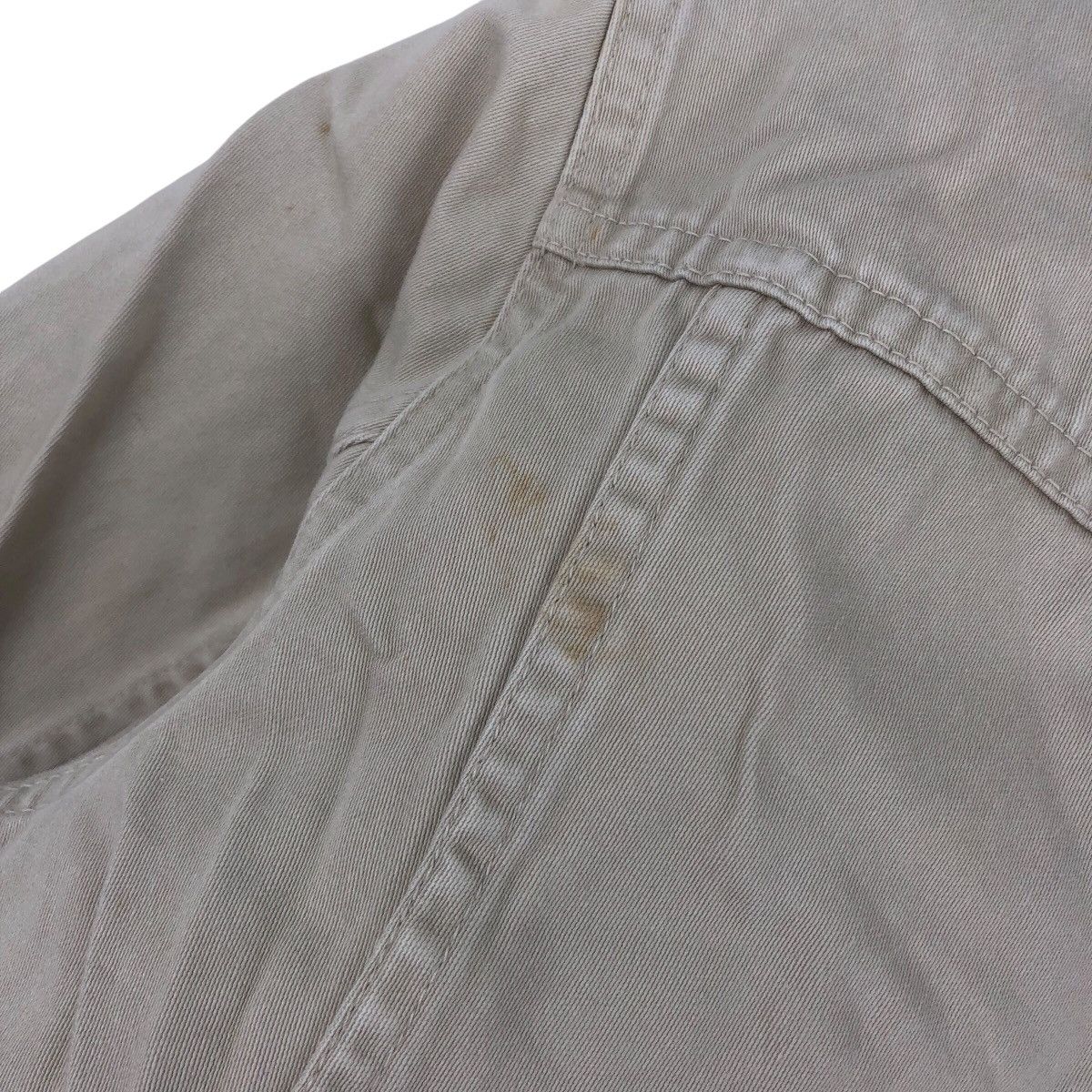 Levi's Vintage LEVIS Usa STRAUSS White Trucker Jacket Size S / US 4 / IT 40 - 4 Thumbnail