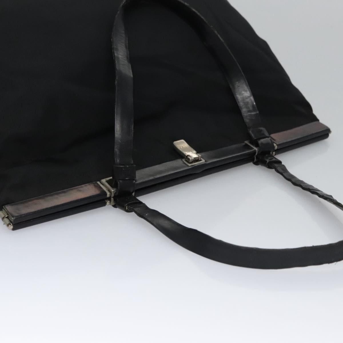Prada PRADA Hand Bag Nylon Black Size ONE SIZE - 6 Thumbnail