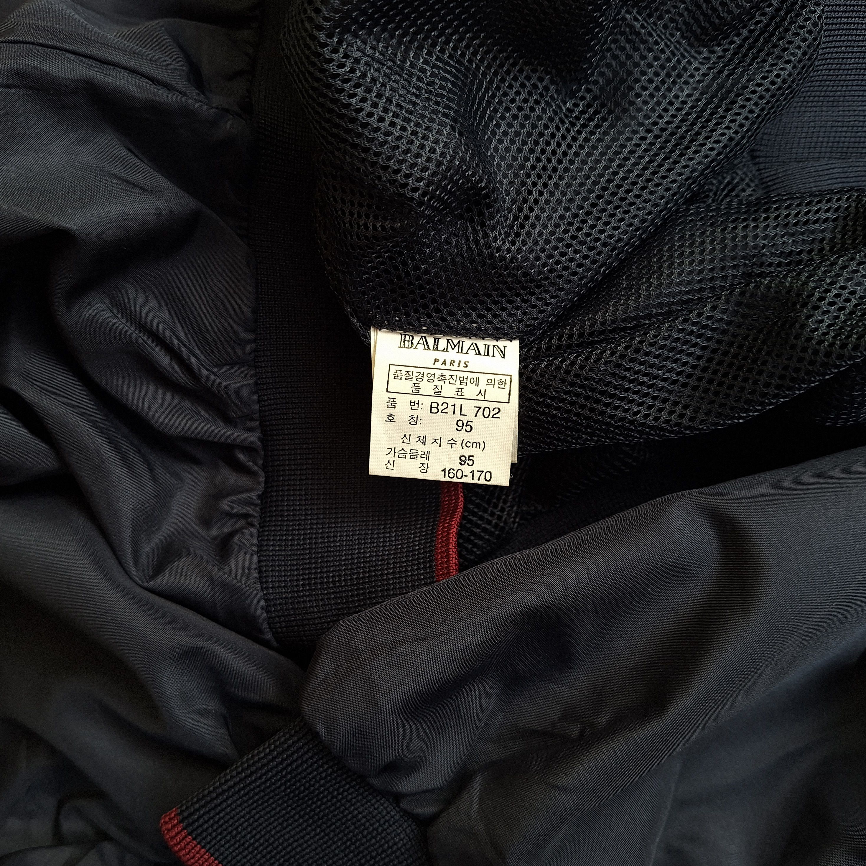 Balmain Vintage Balmain Windbreaker Jacket Size US S / EU 44-46 / 1 - 8 Thumbnail
