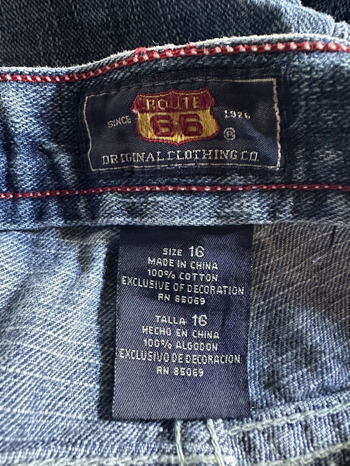 Route 66 Routte 66 blue denim jeans Size US 28 / EU 44 - 9 Thumbnail