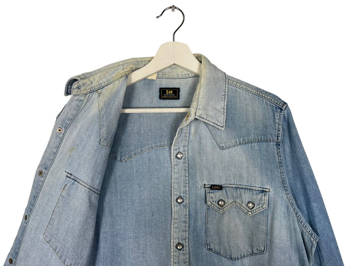 Lee 🔥 VINTAGE LEE CAMBRAY WESTERN SHIRTS Size US M / EU 48-50 / 2 - 10 Thumbnail