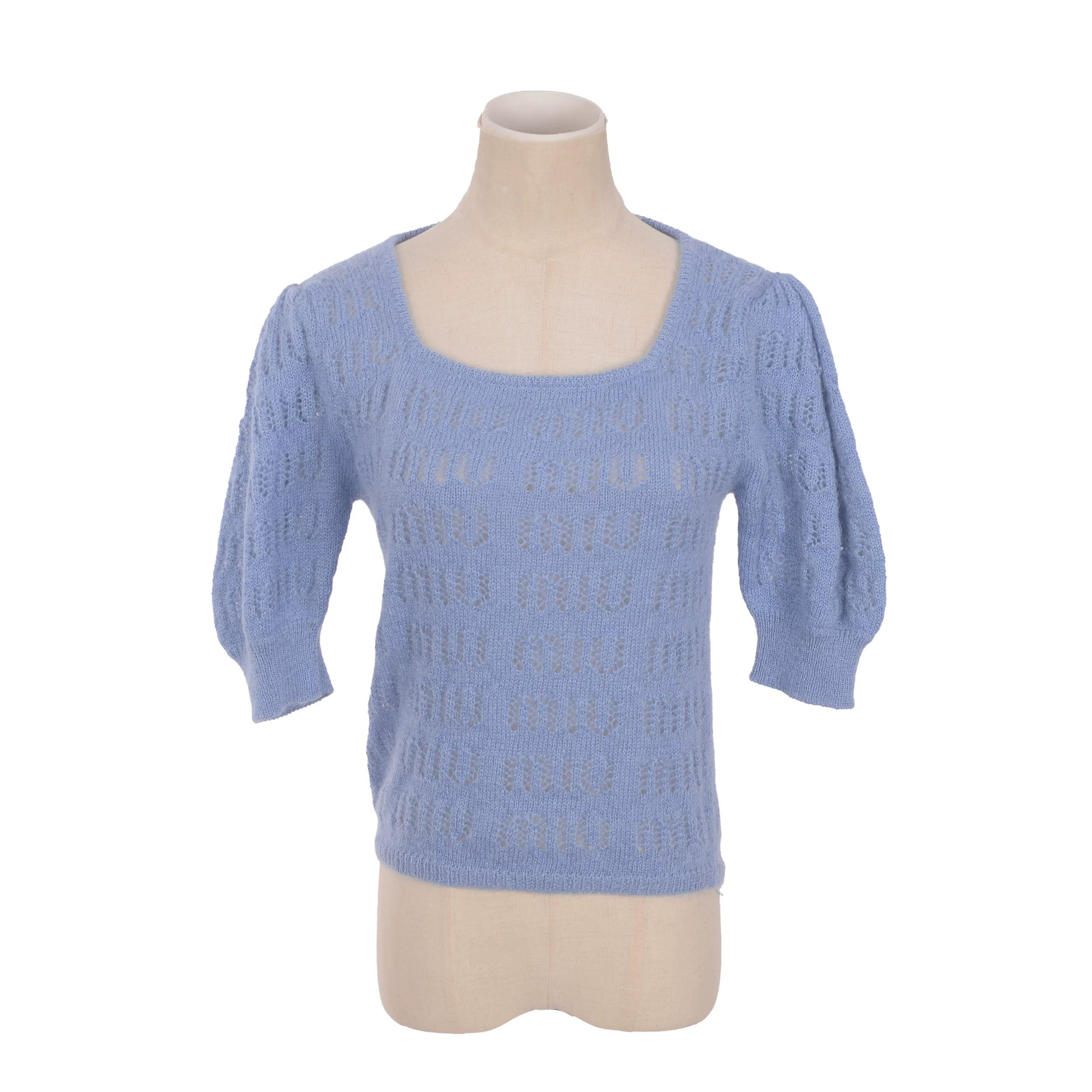 Miu Miu Miu Miu Wool Sweater S Men Size US S / EU 44-46 / 1 - 1 Thumbnail