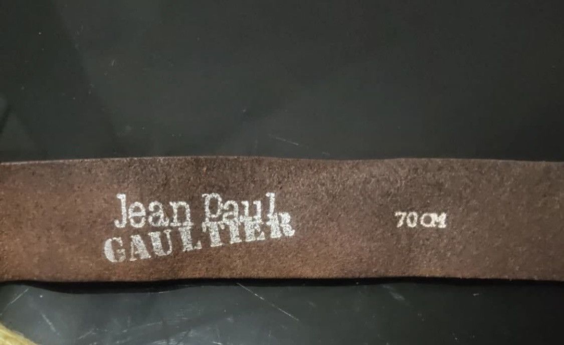 Jean Paul Gaultier Jean Paul Gaultier leather belt Size ONE SIZE - 2 Thumbnail