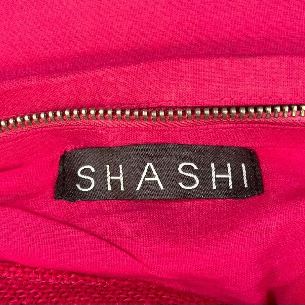 Other Shashi Women's Pink Beaded Purse/Clutch Crossbody SKU 5006 Size ONE SIZE - 5 Thumbnail