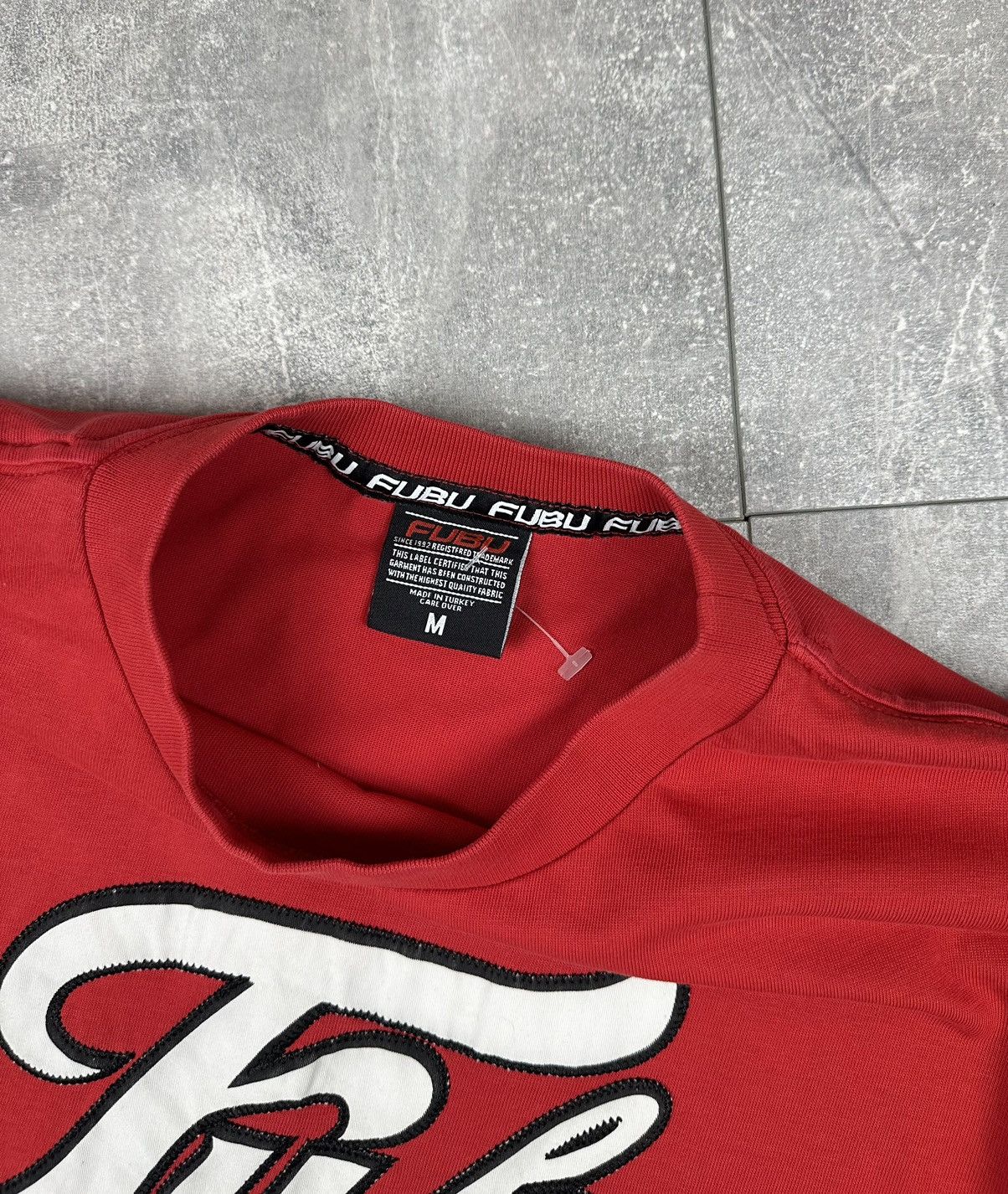 Fubu Fubu Cotton Hip Hop Vintage Red T-Shit Size US M / EU 48-50 / 2 - 5 Thumbnail